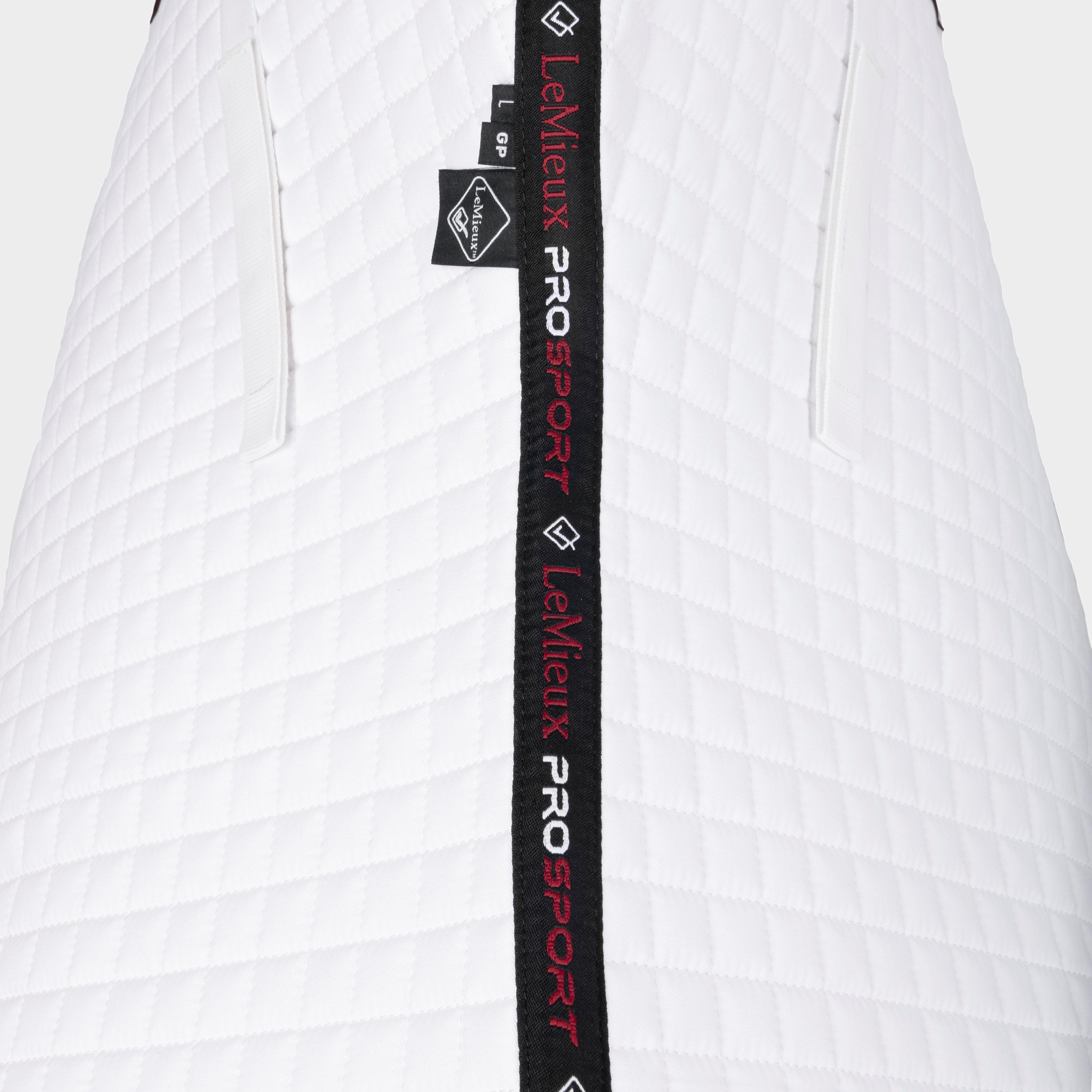 Cotton GP Saddle Pad White