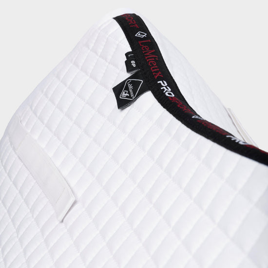 Cotton GP Saddle Pad White