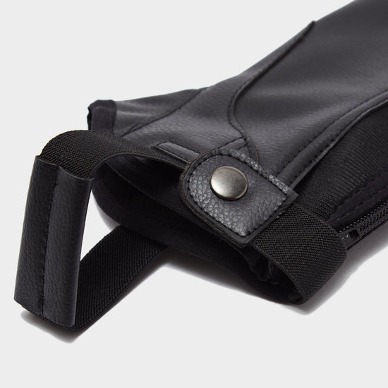 Adults Equileather Half Chaps Black