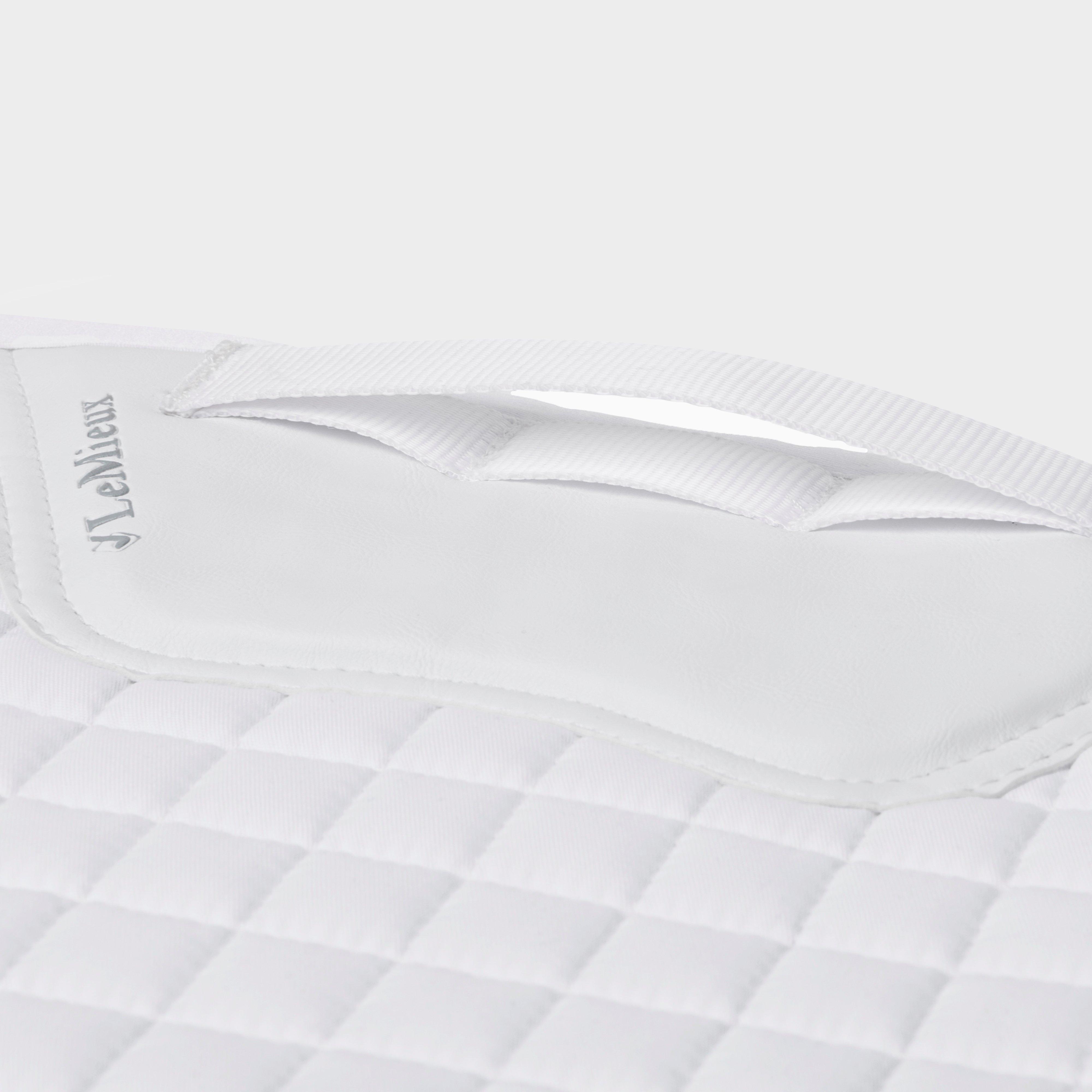 Cotton Dressage Saddle Pad White