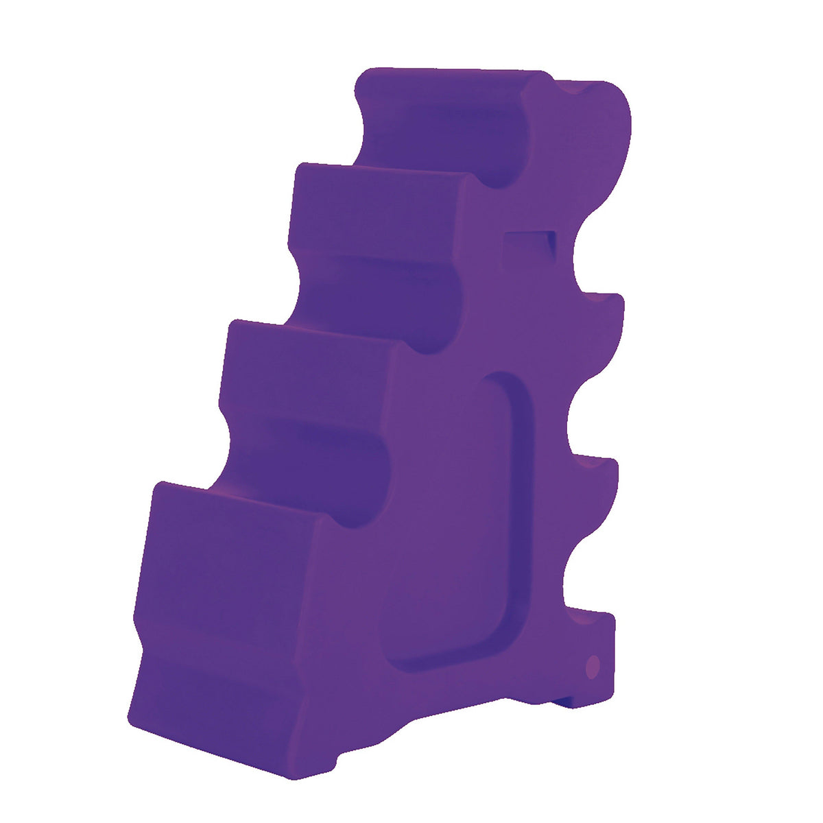 Sloping Jump Block Purple