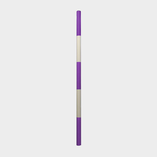 5 Band Pole Purple/White