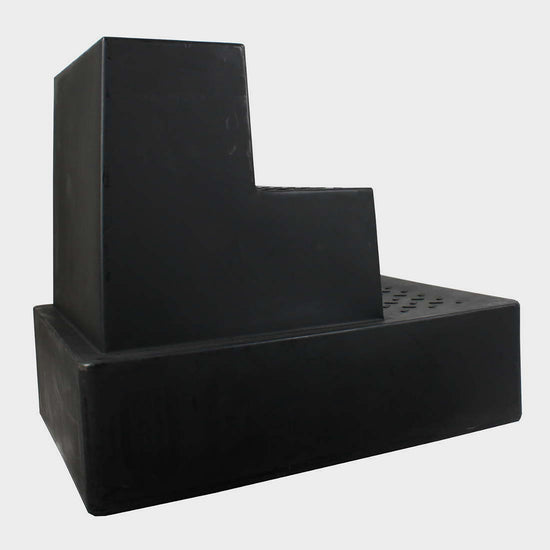 Standard 3 Step Mounting Block Black