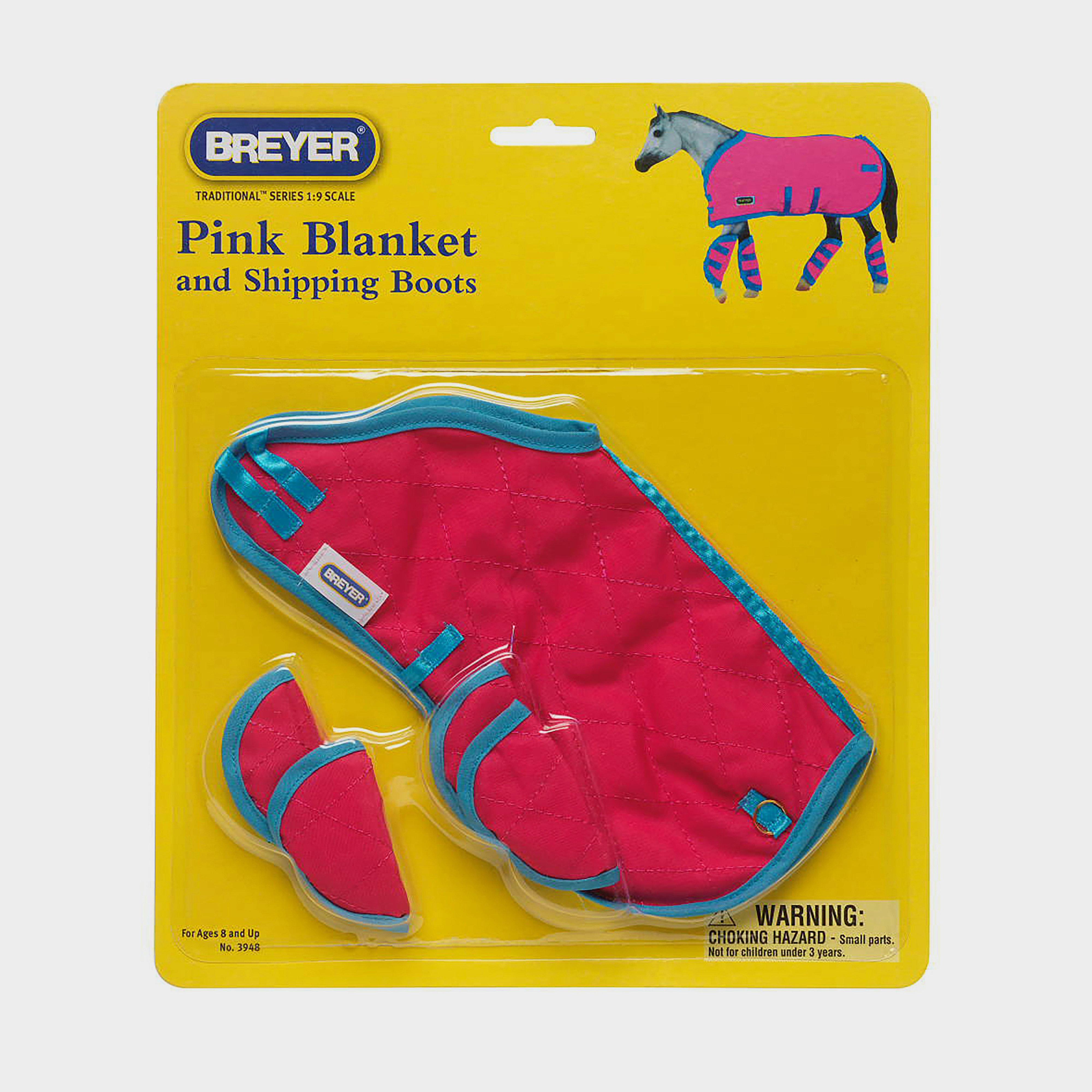 Traditional Blanket and Shipping Boots Hot Pink