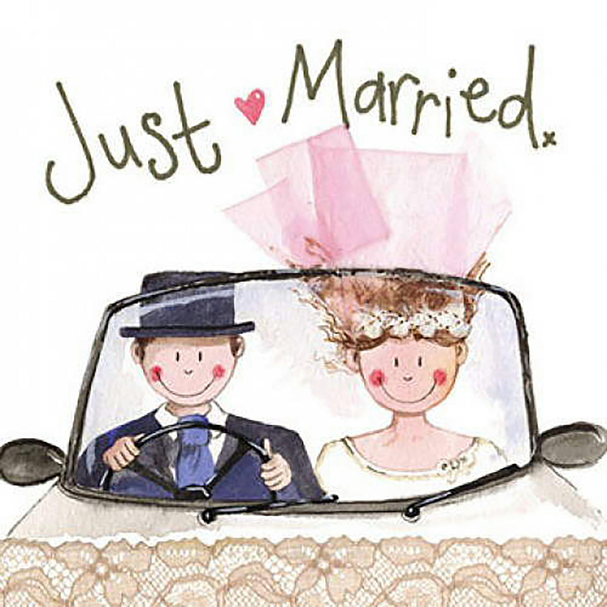 Sparkle Card Just Married
