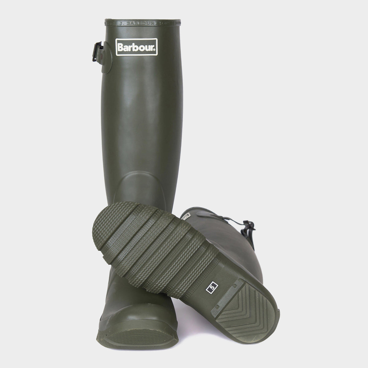 Womens Bede Wellington Boots Olive