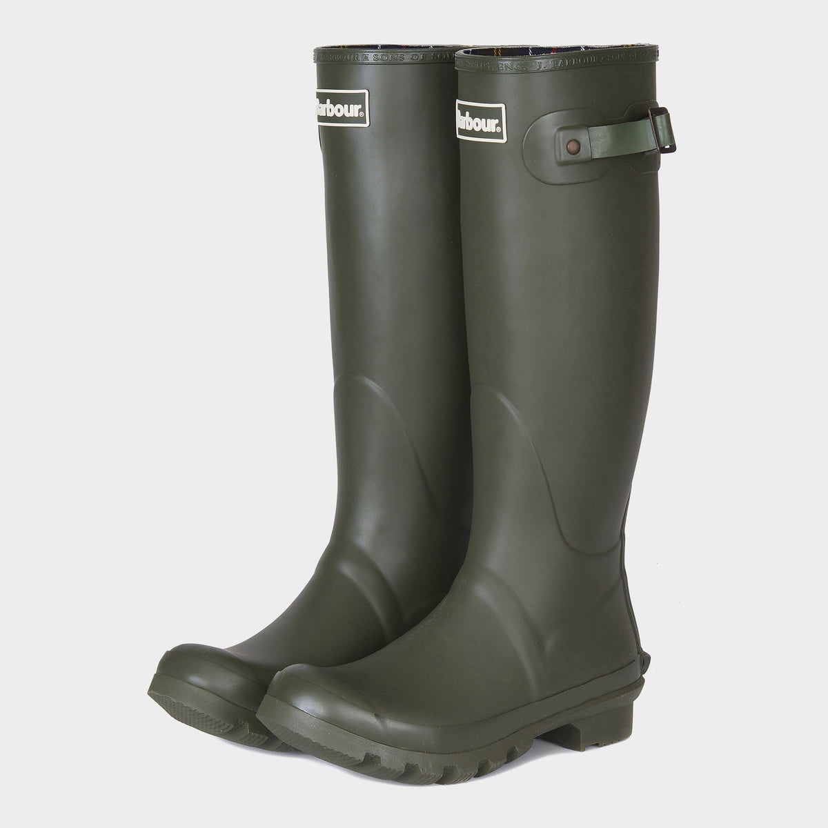 Womens Bede Wellington Boots Olive