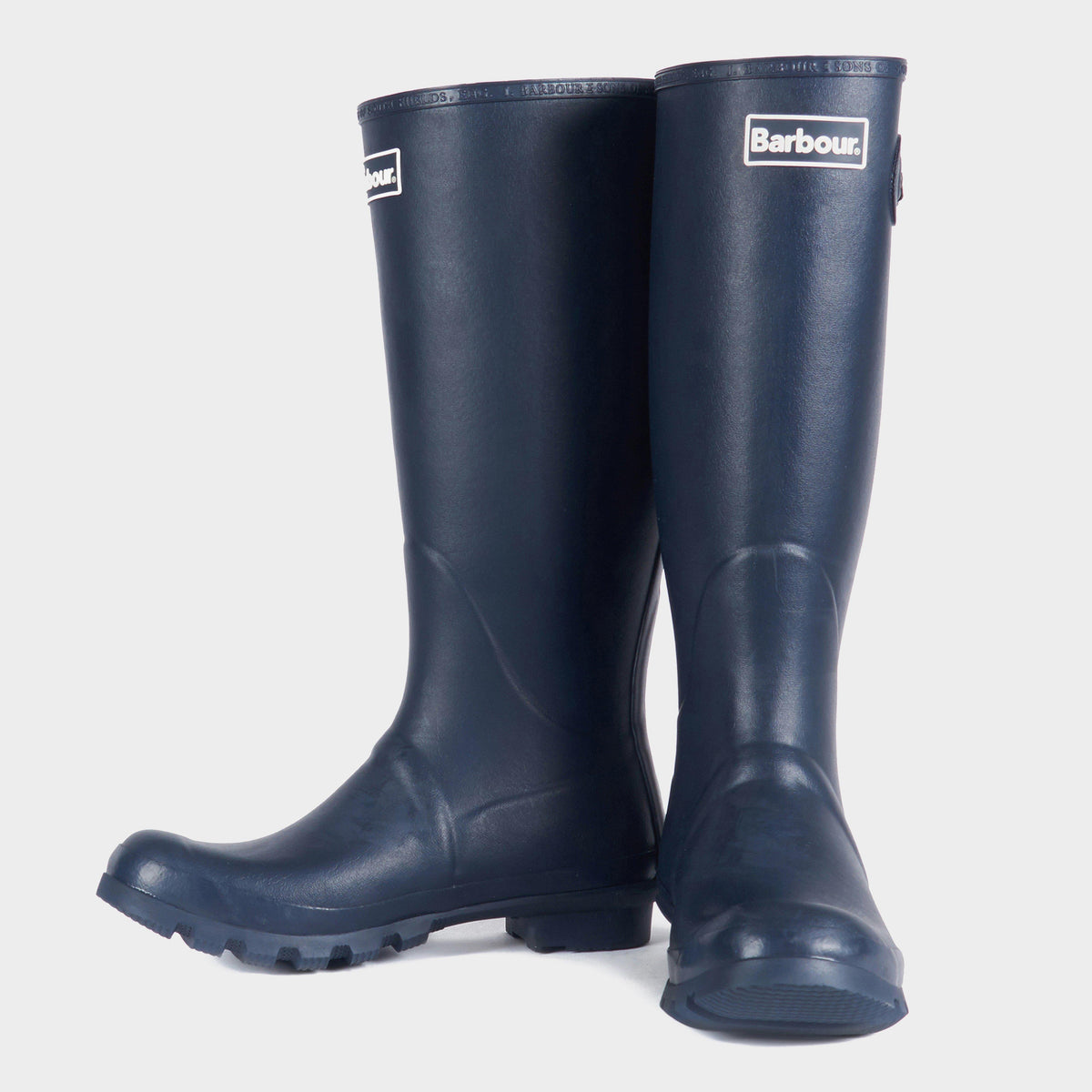 Mens Bede Wellington Boots Navy