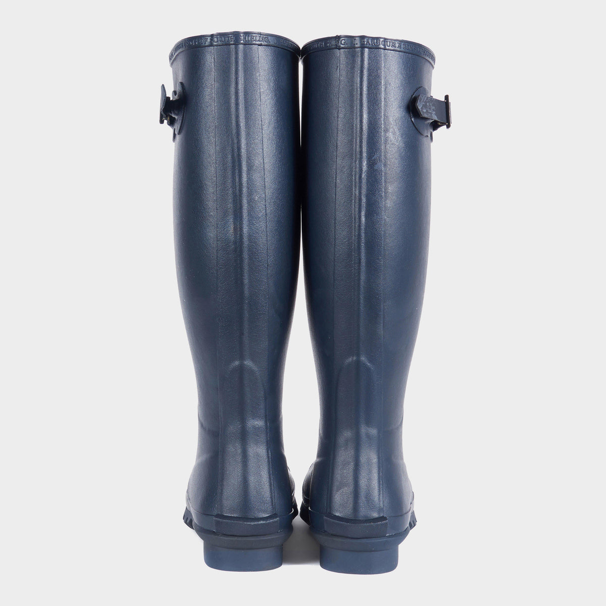 Mens Bede Wellington Boots Navy