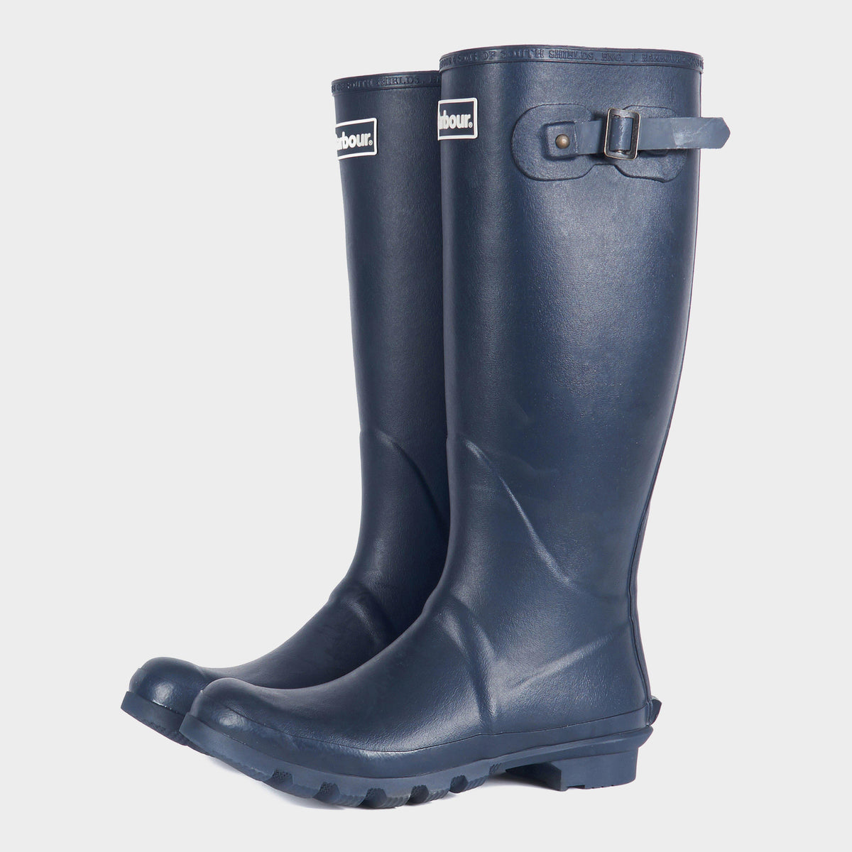 Mens Bede Wellington Boots Navy
