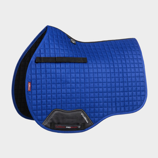 ProSport Suede GP Square Saddle Pad Benetton Blue