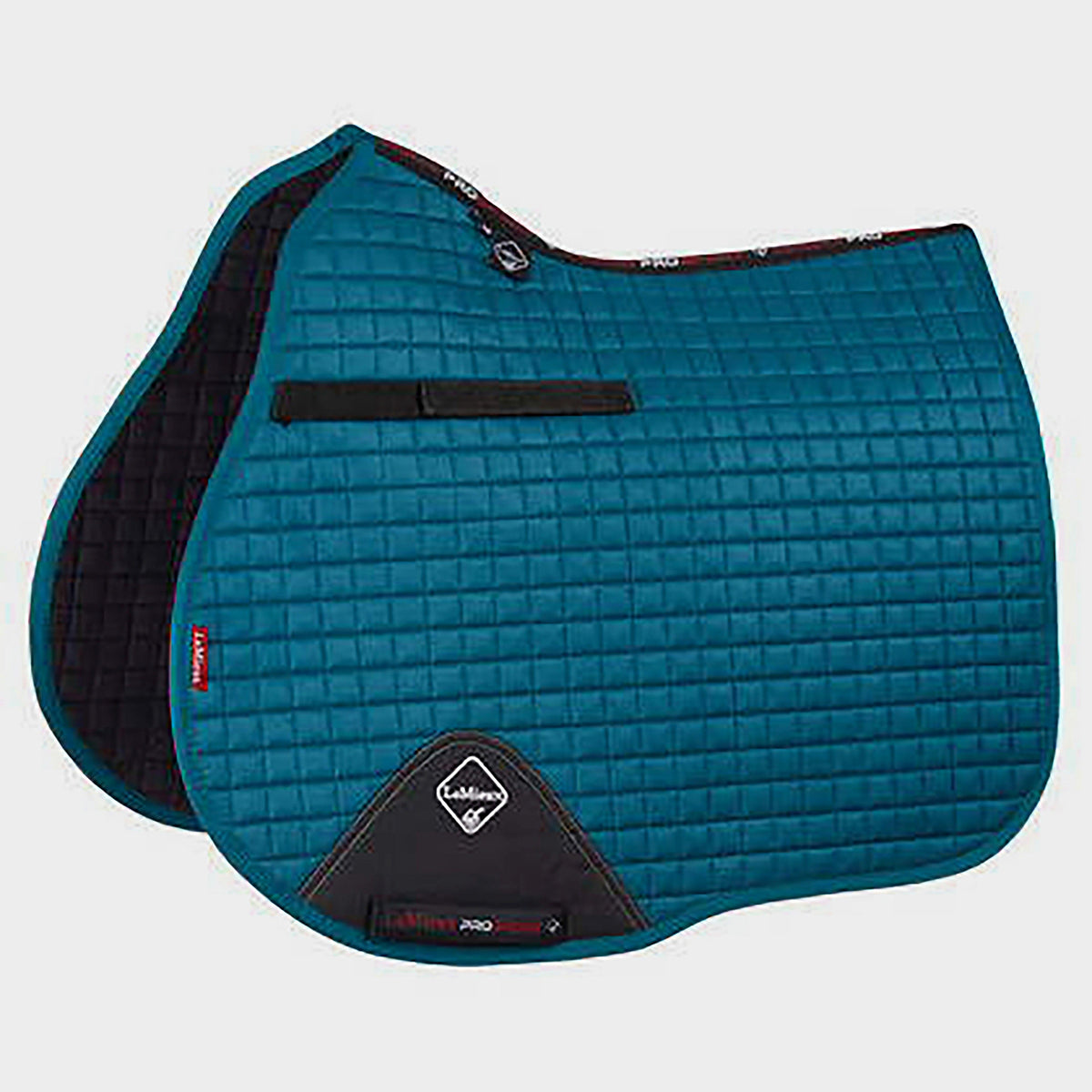 ProSport Suede GP/Jump Square Saddle Pad Peacock Green