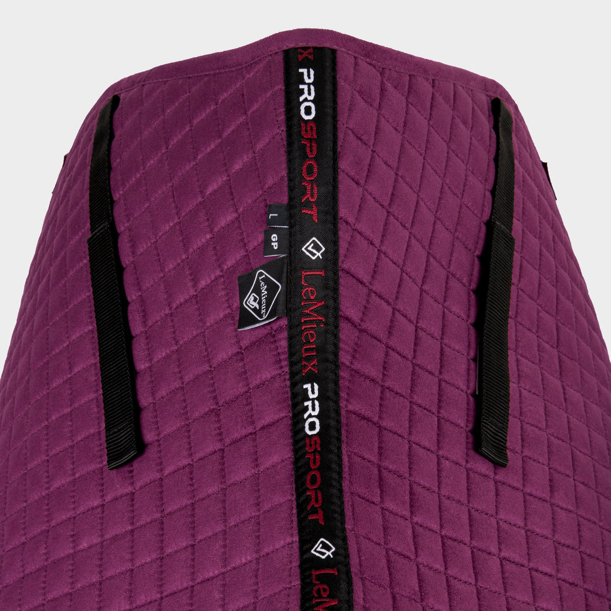 ProSport Suede GP Square Saddle Pad Plum