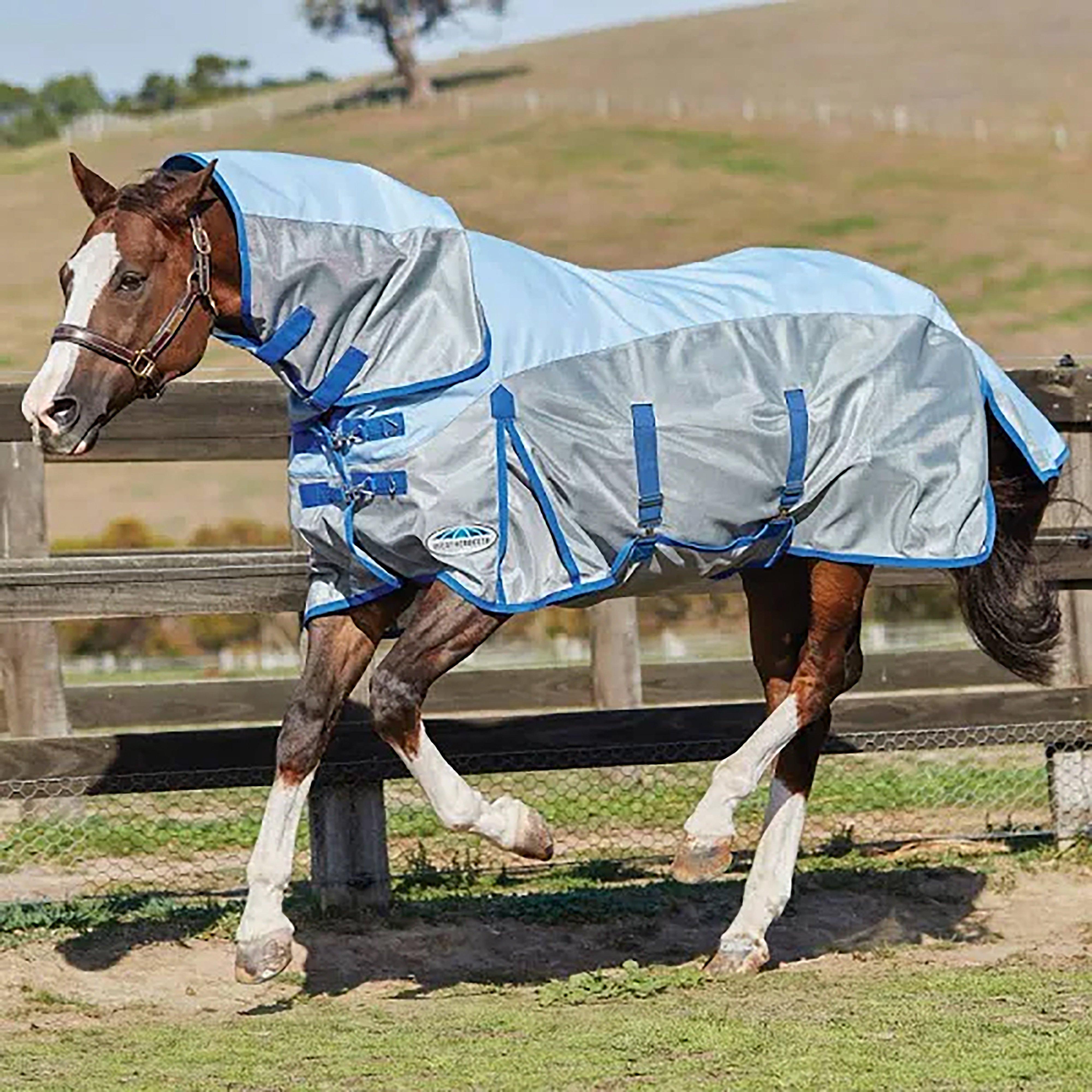 ComFITec 600D/Mesh Combo Neck Rug Silver/Silver