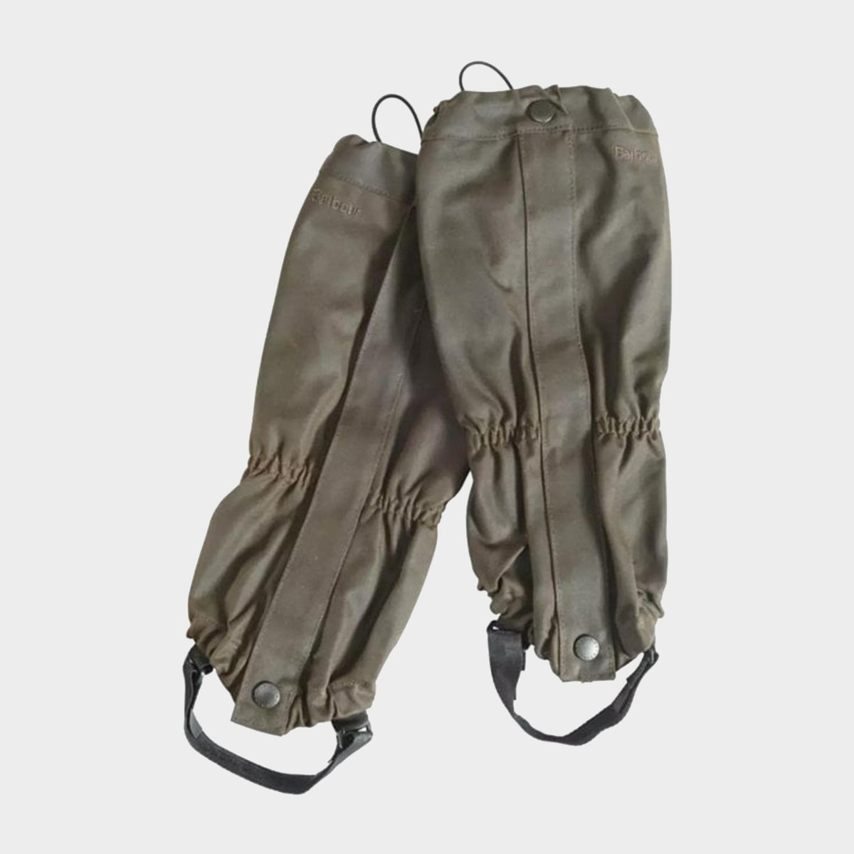 Wax Cotton Gaiters Olive