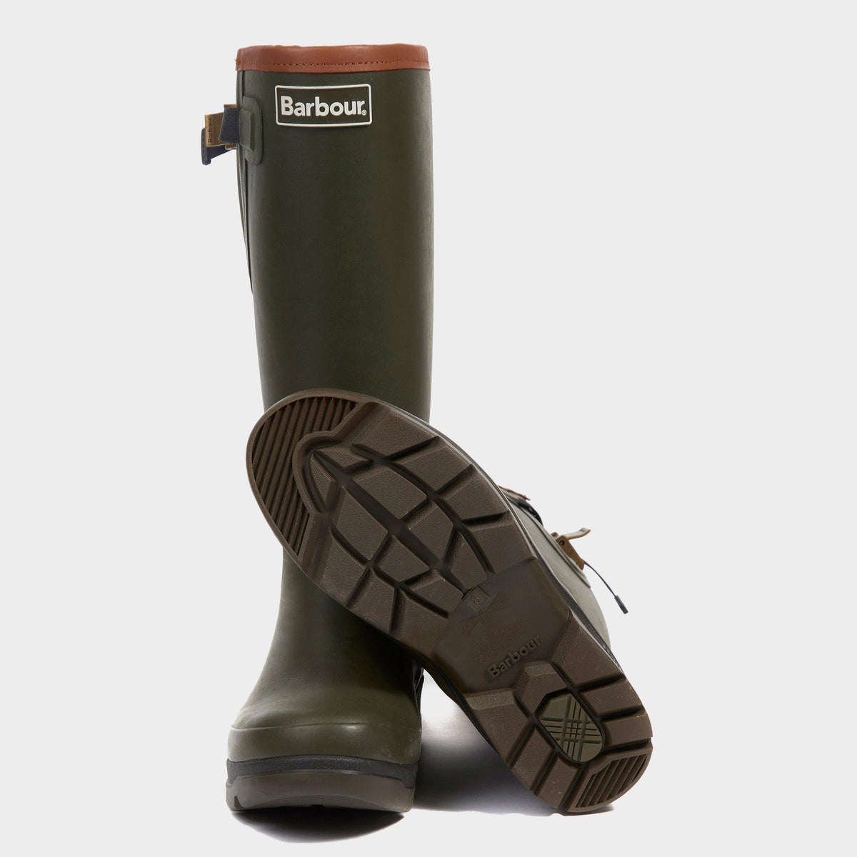 Mens New Tempest Wellington Boots Olive