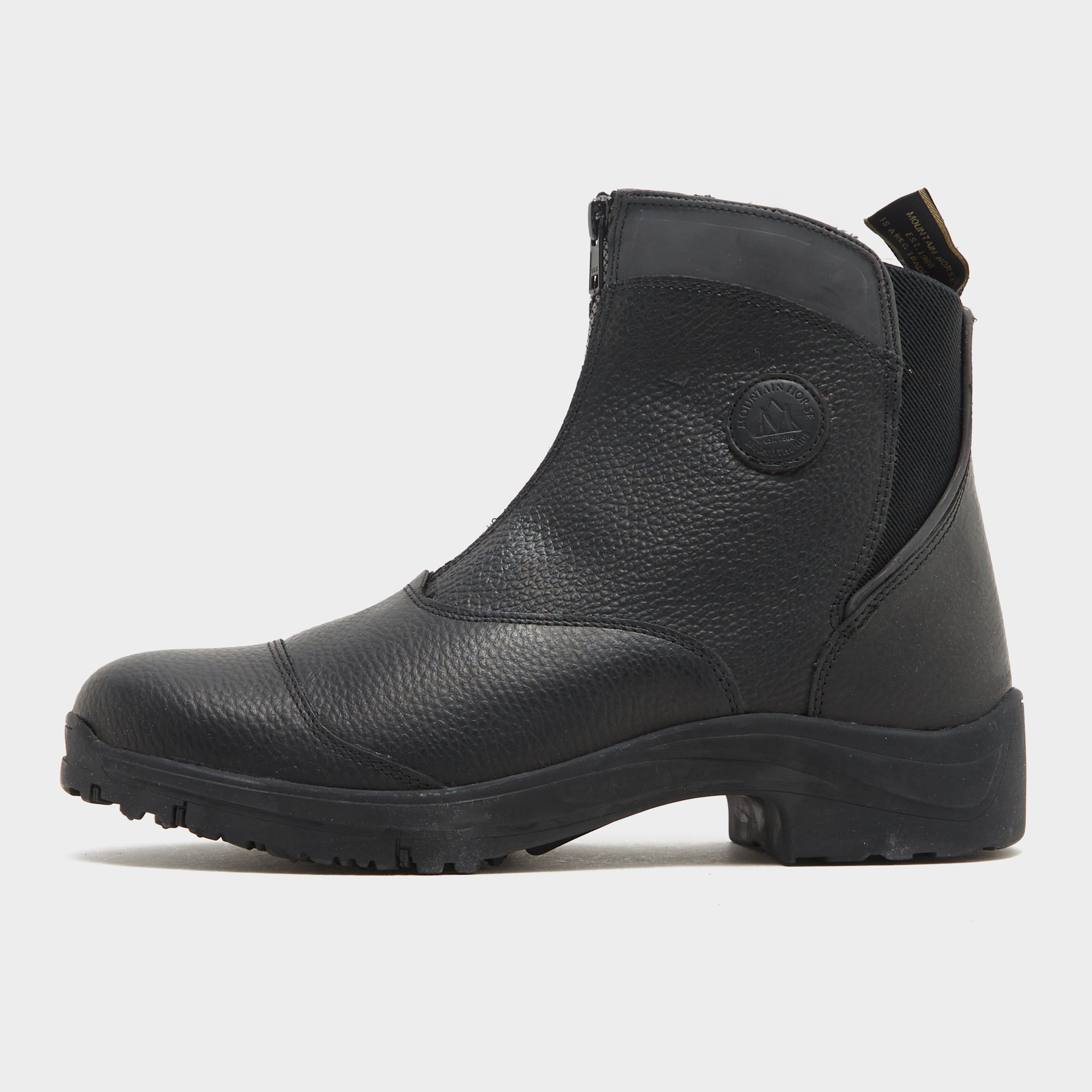 Mens Active Winter Paddock Boots Black