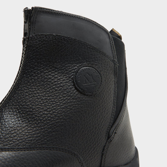 Mens Active Winter Paddock Boots Black