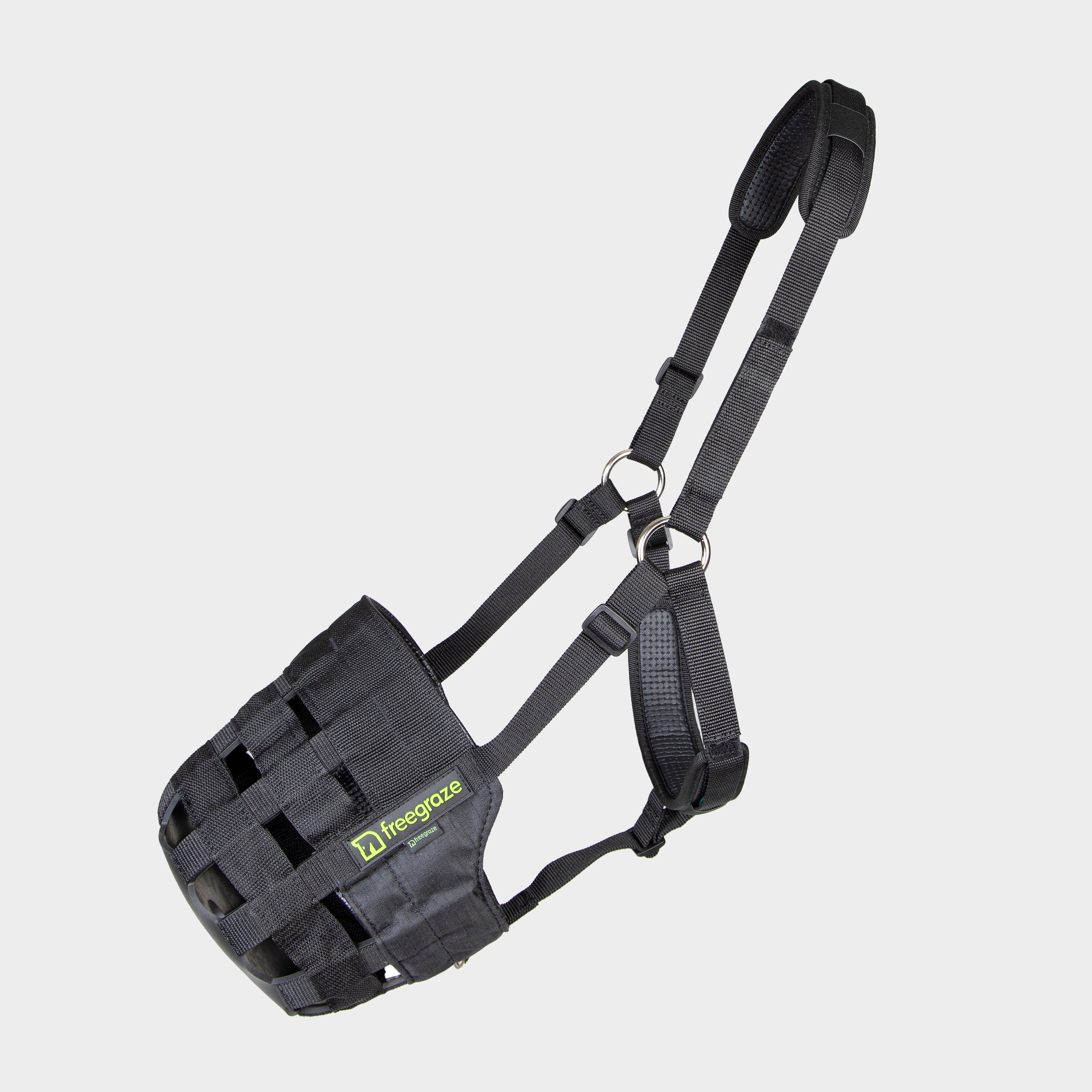 FreeGraze Comfort Grazing Muzzle Black