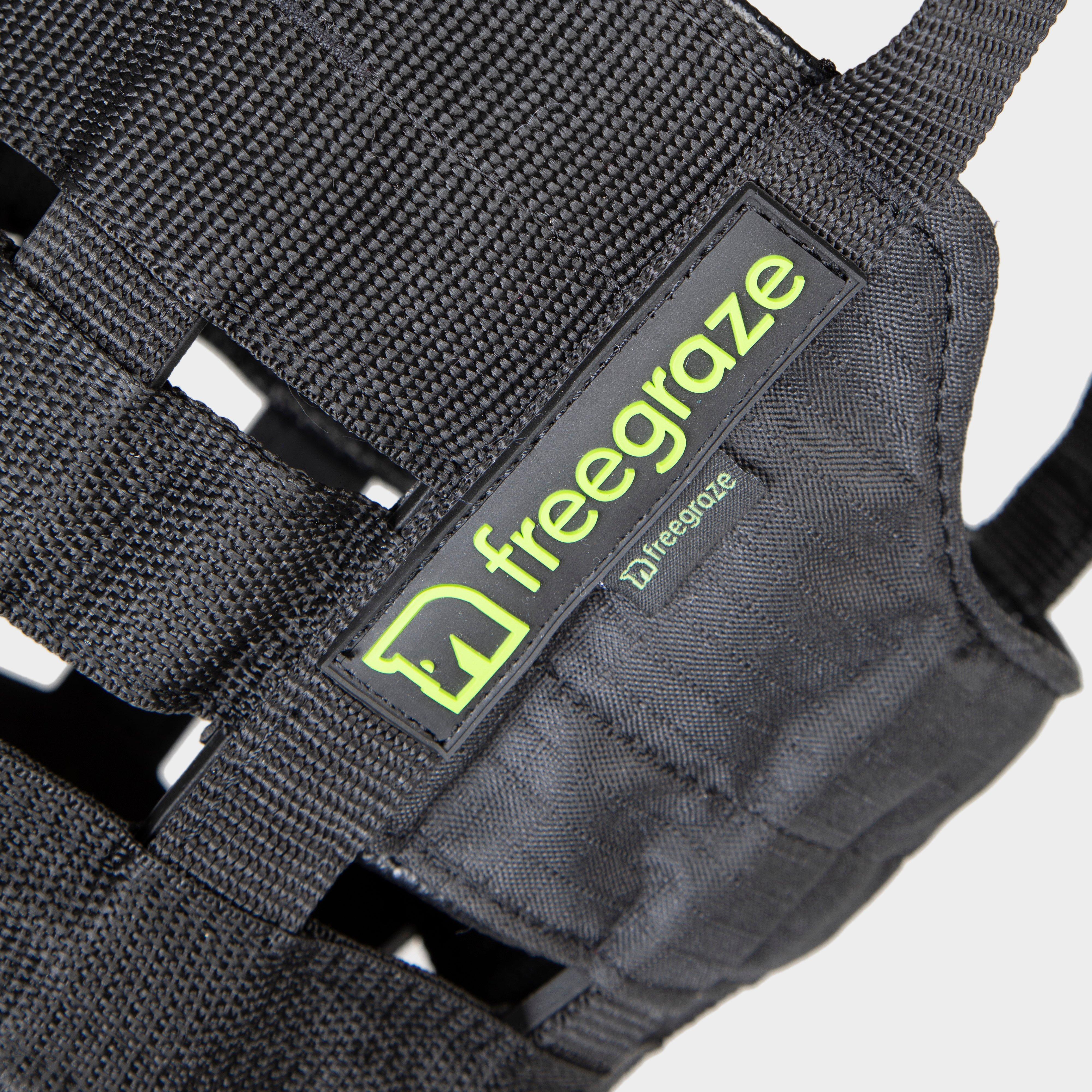 FreeGraze Comfort Grazing Muzzle Black