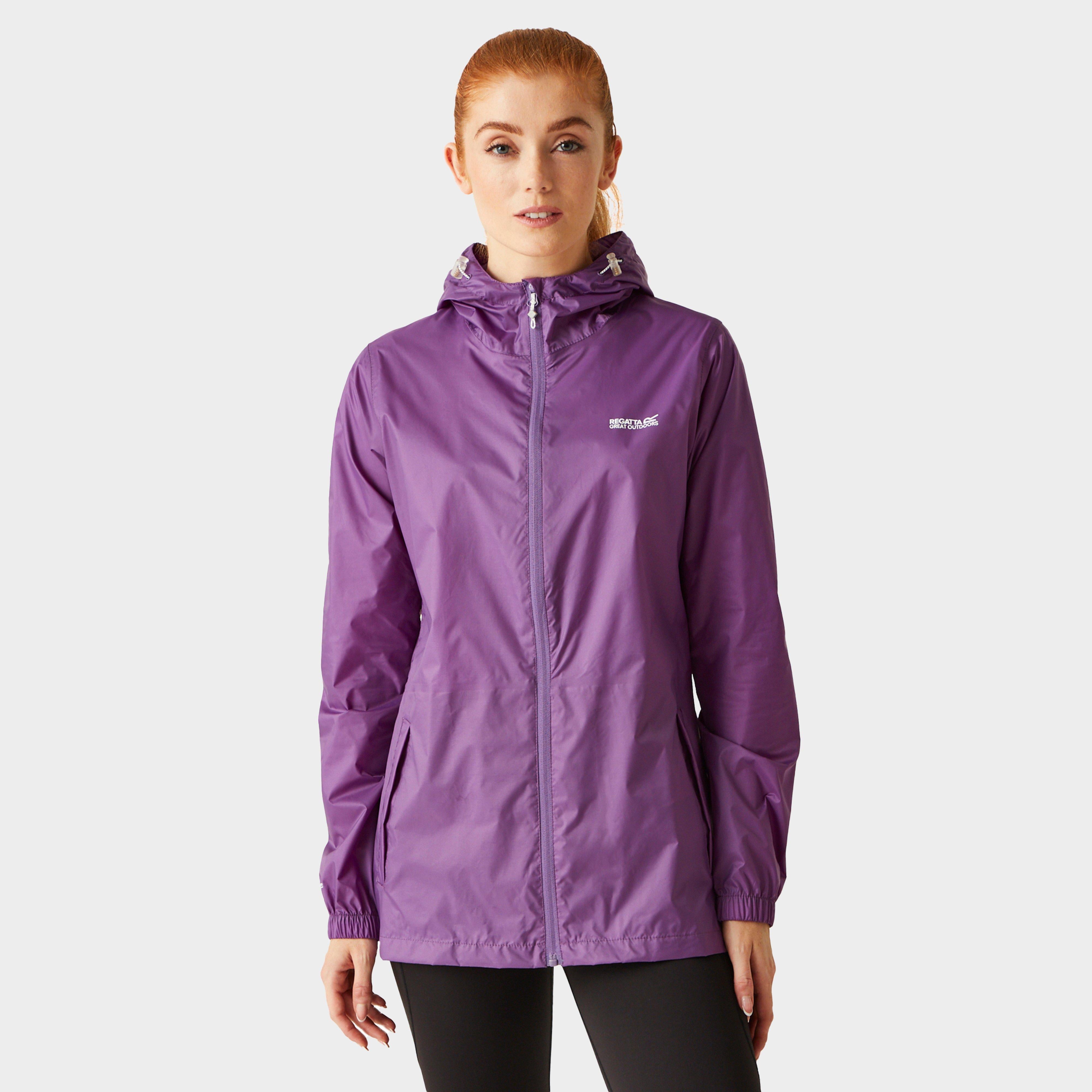 Womens Pack-It III Waterproof Jacket Sunset Purple