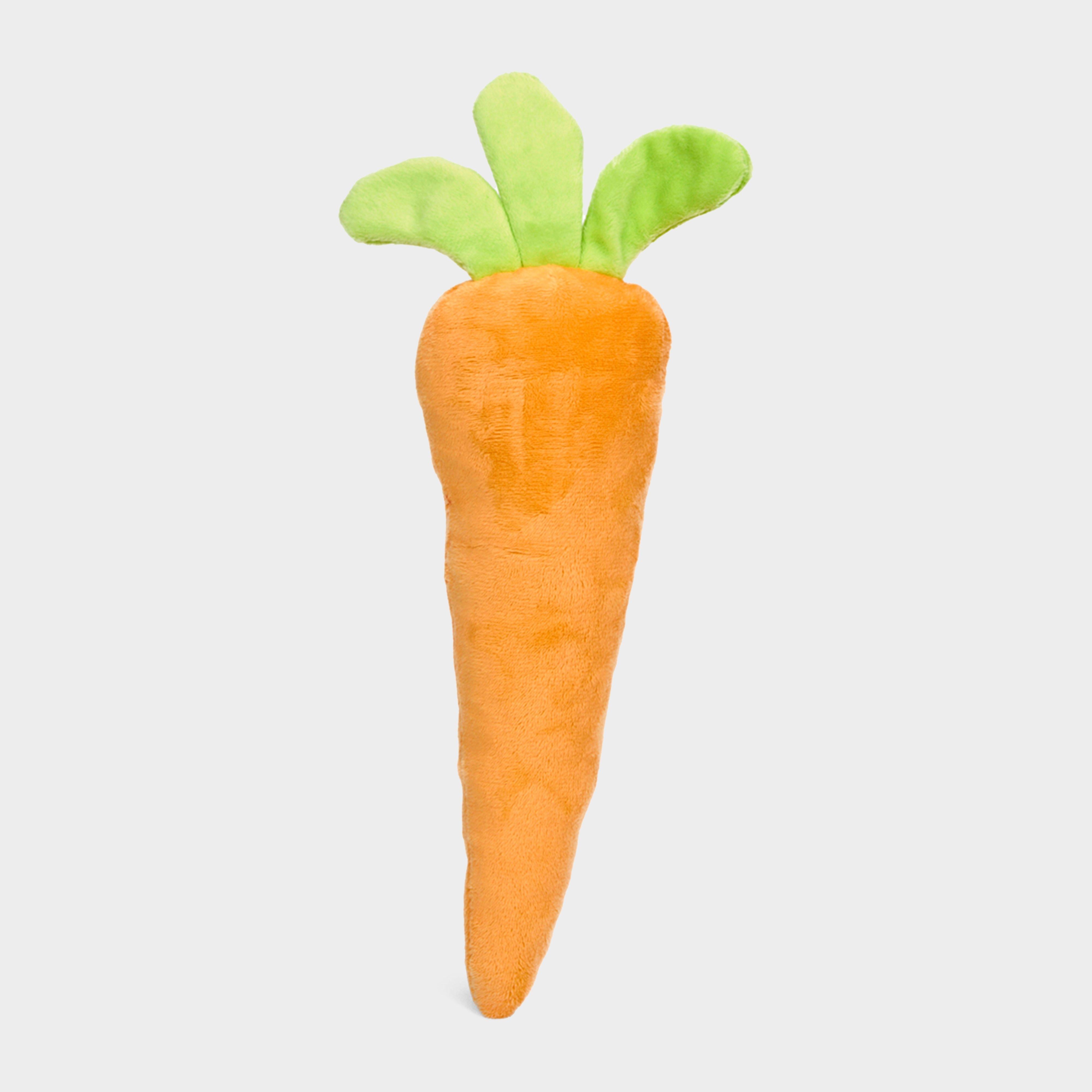 Foodie Faces Plush Carrot Dog Toy