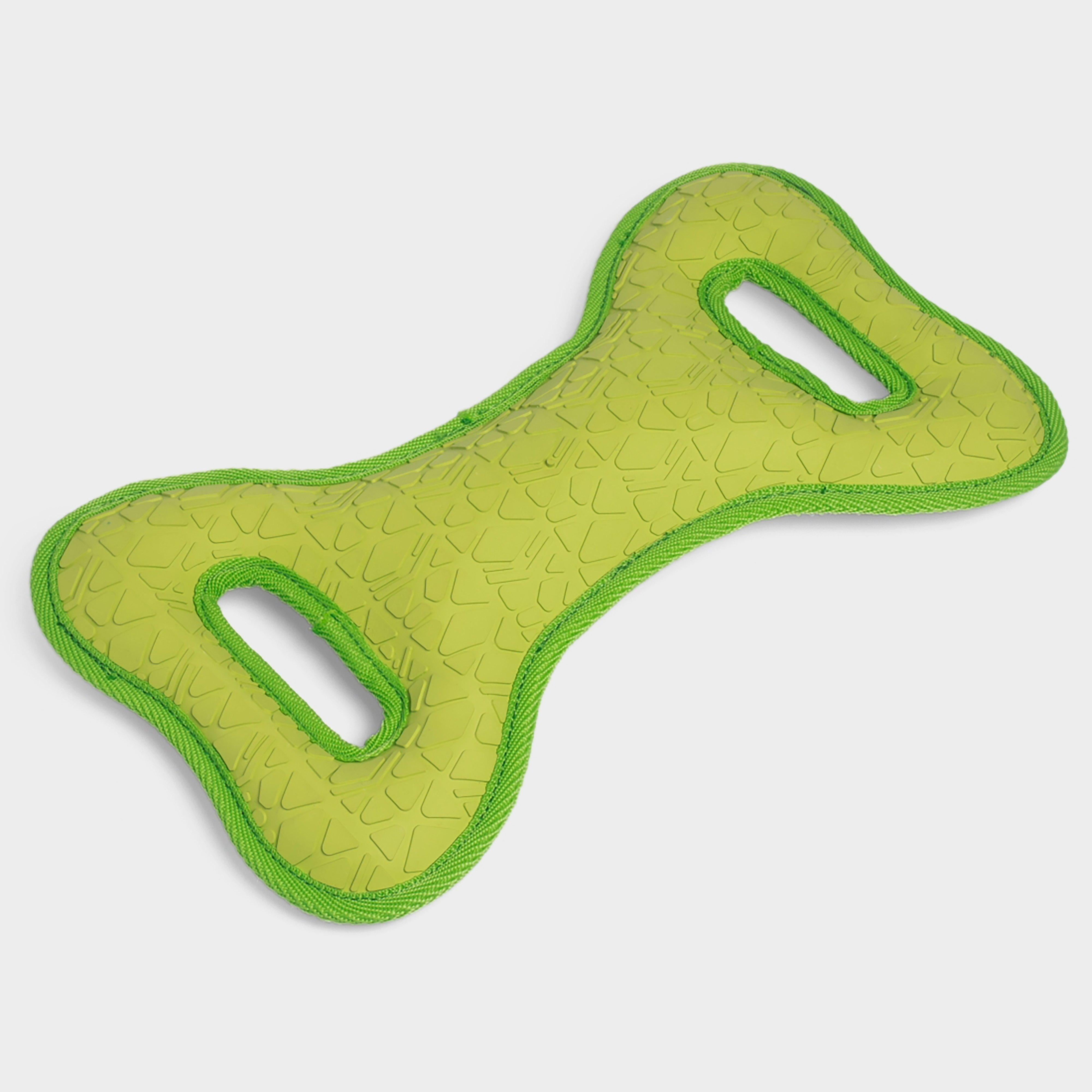 Textured Toys Squeak Tugger Green