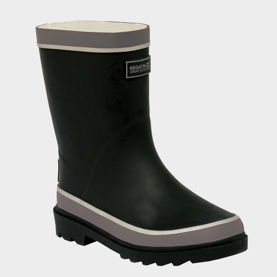 Junior Foxfire Welly Black