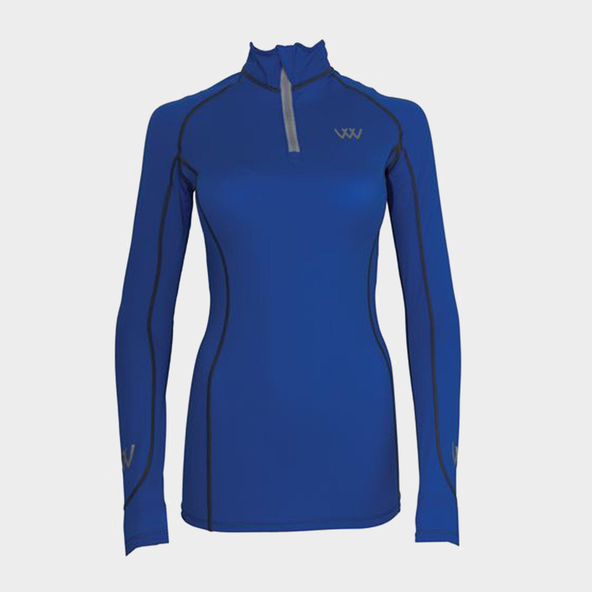 Performance Riding Shirt Electric Blue
