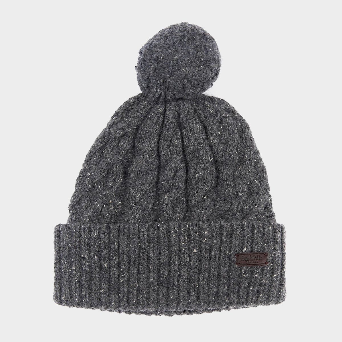 Seaton Pom Beanie Grey