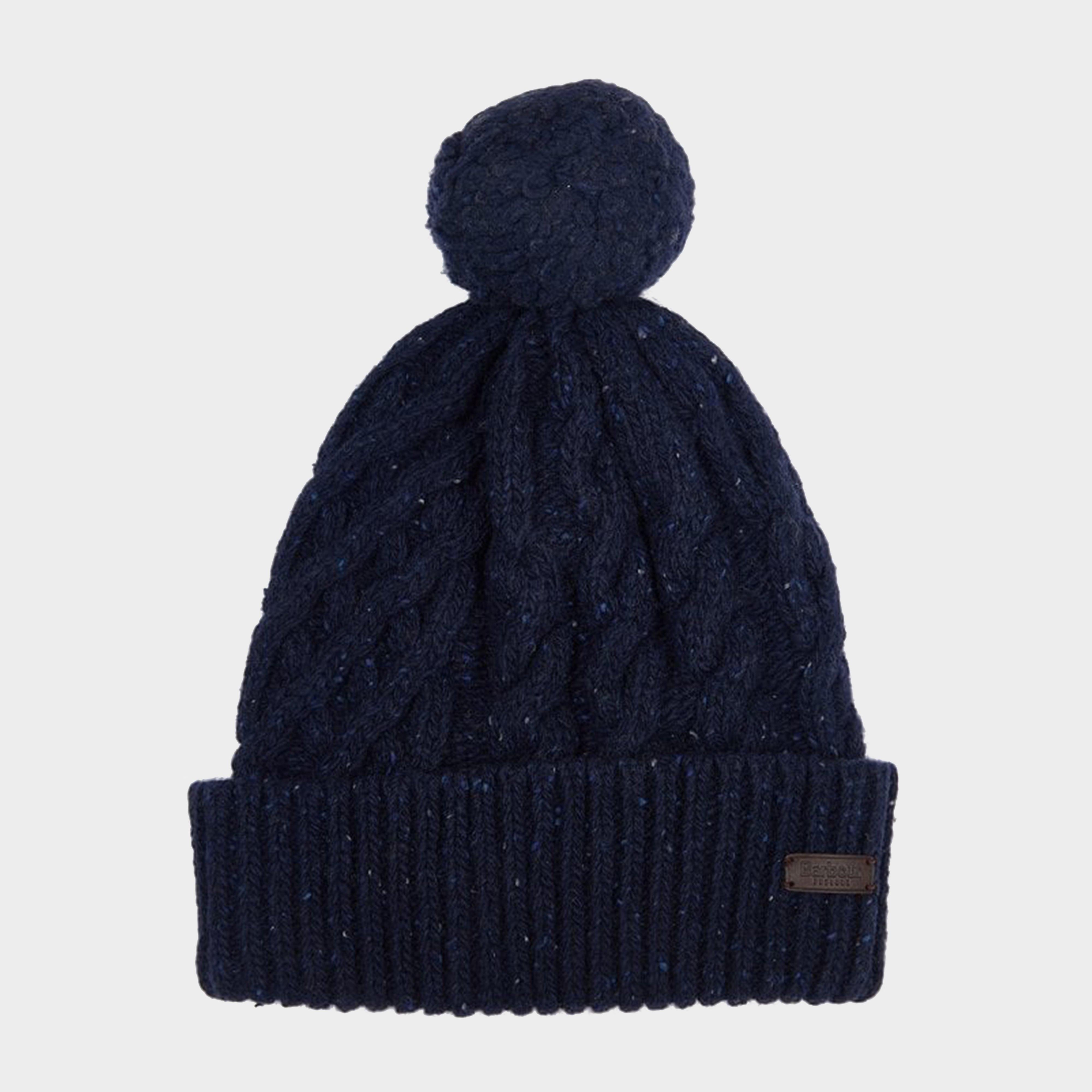 Seaton Pom Beanie Navy