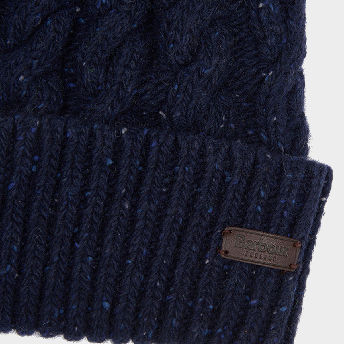 Seaton Pom Beanie Navy
