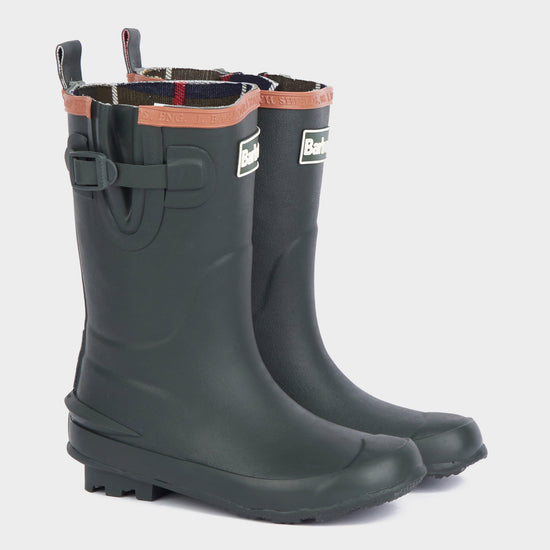 Kids Simonside Wellies Olive