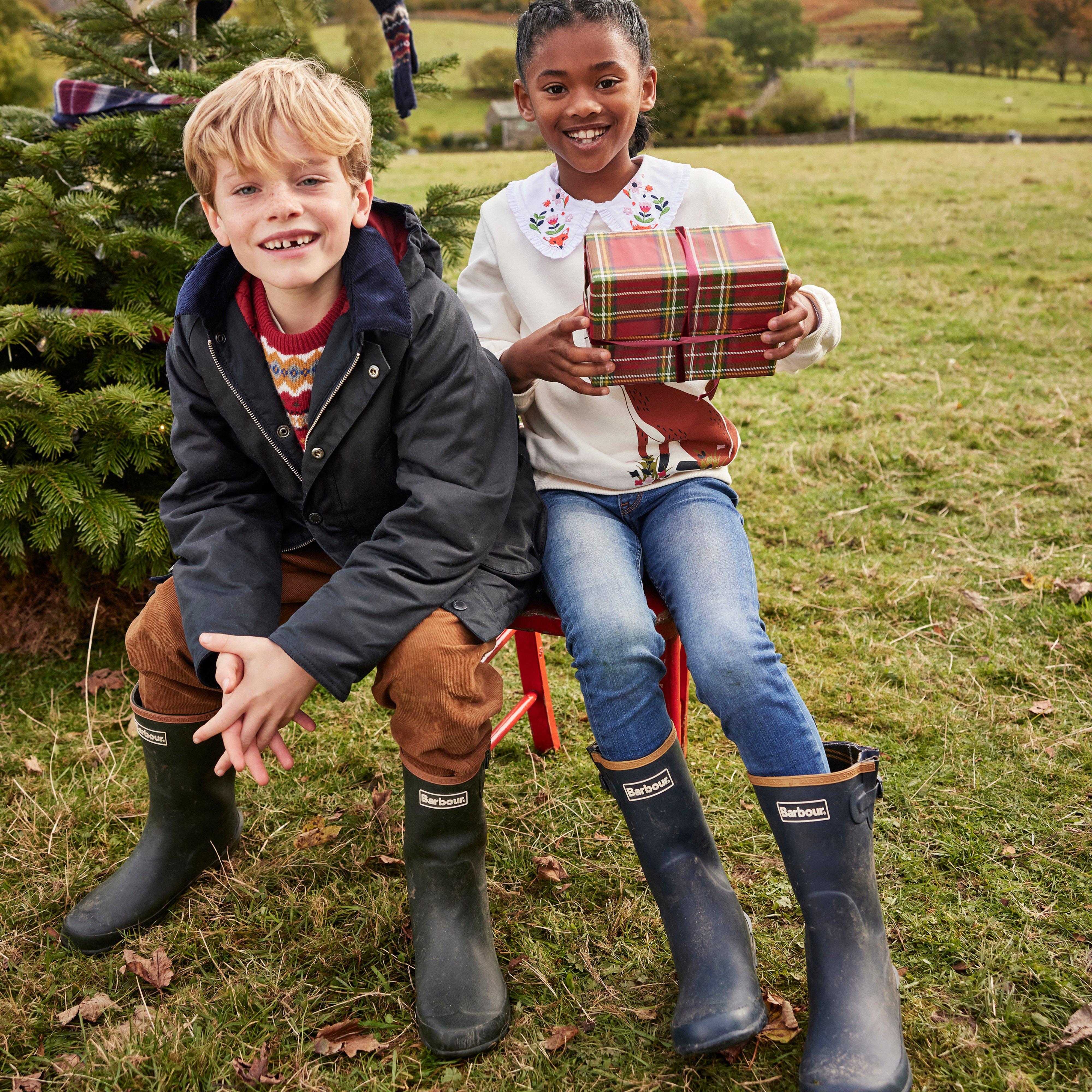 Kids Simonside Wellies Olive