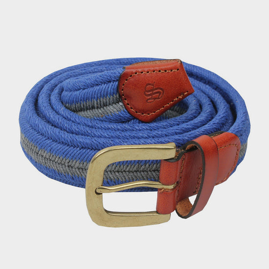 Womens Aurora Belt Blue/Grey