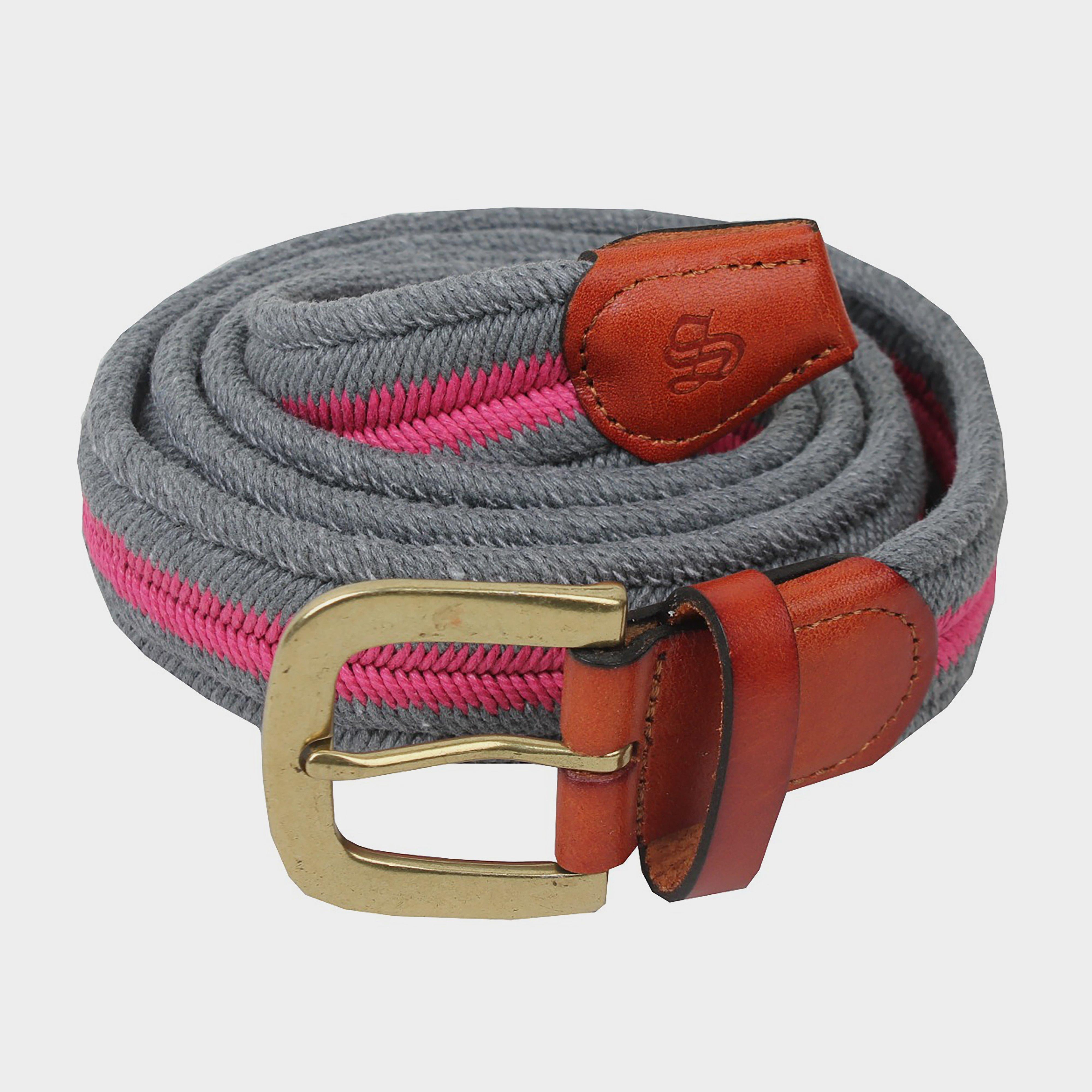 Womens Aurora Belt Grey/Pink