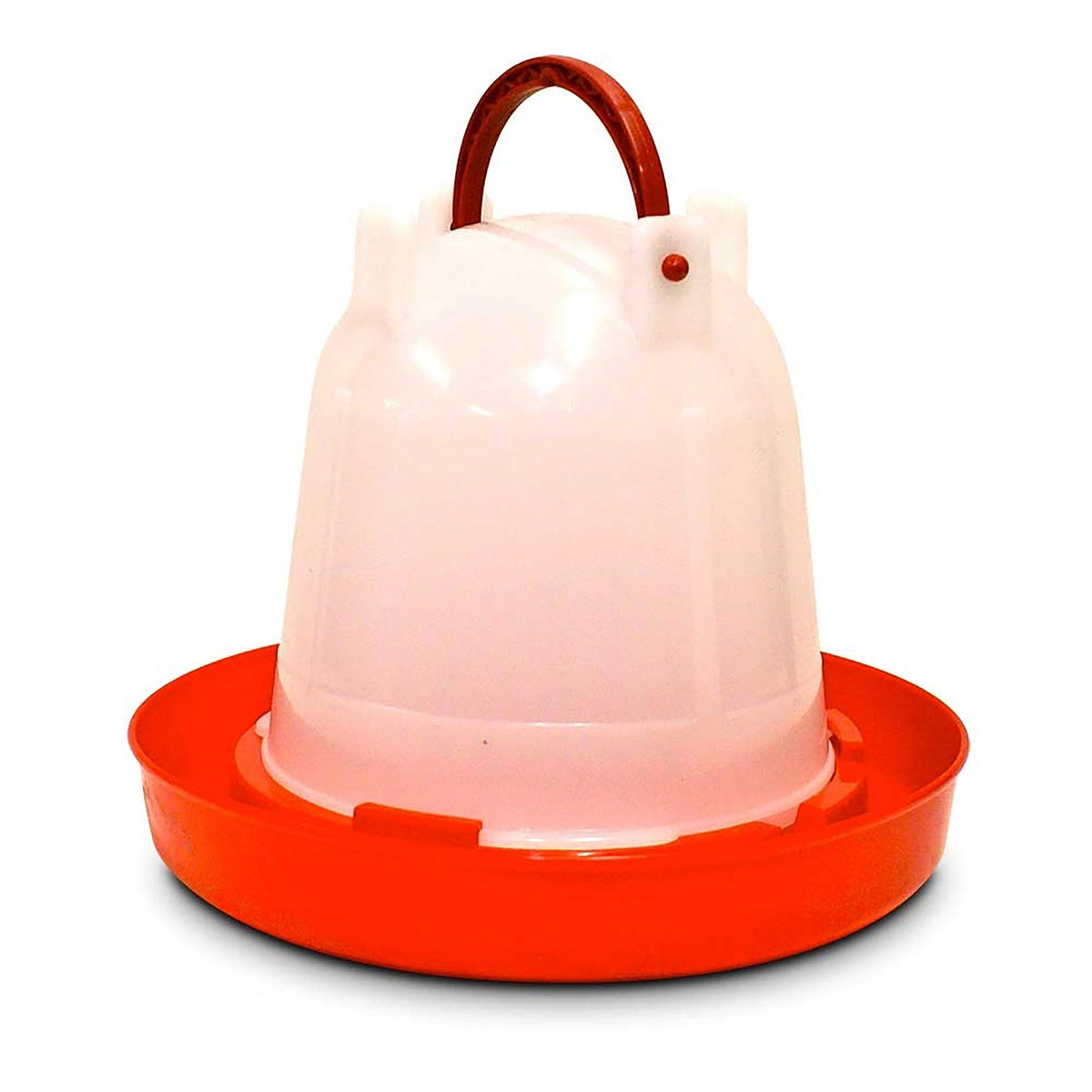 Supa Poultry Drinker Red/White