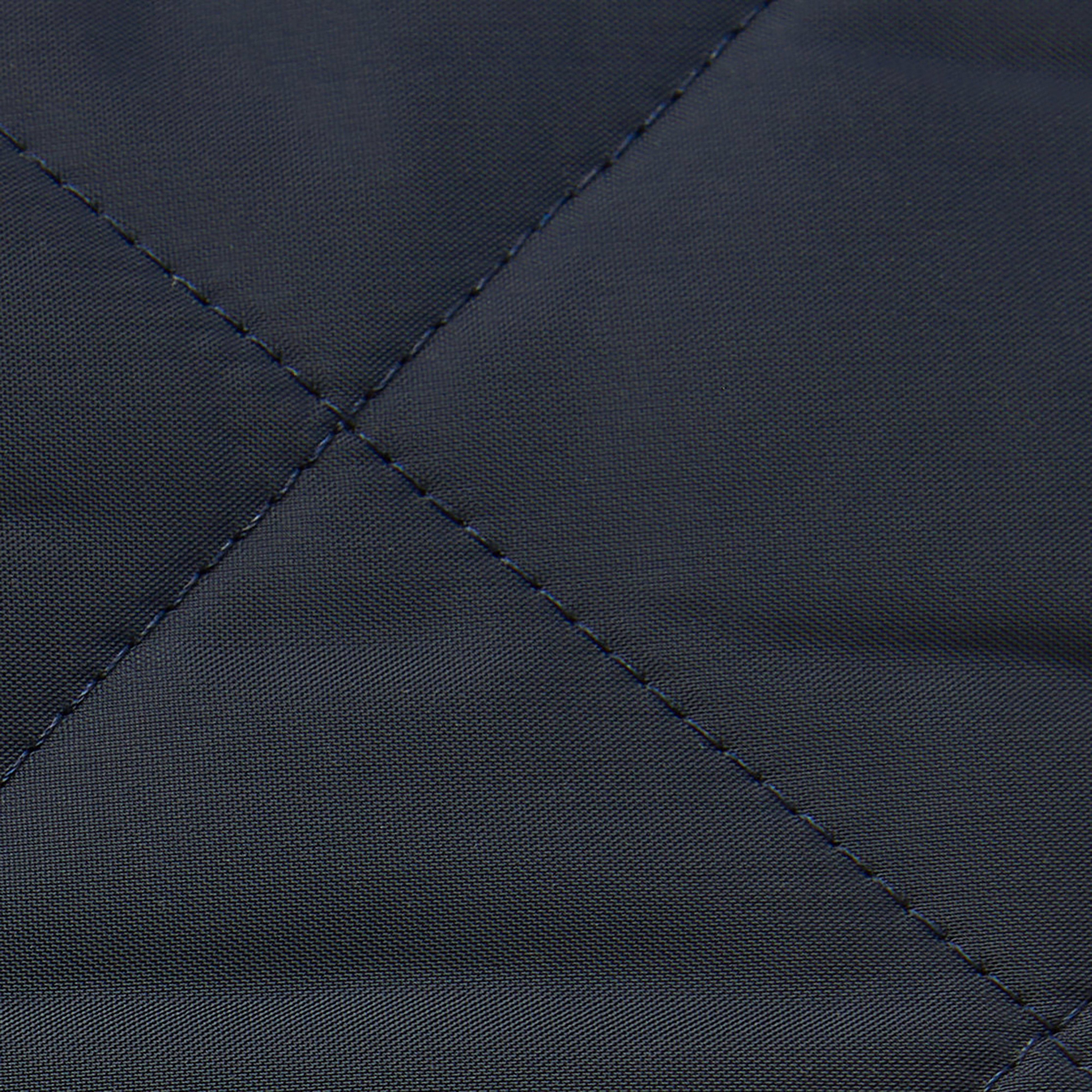 Quilted Dog Coat Navy
