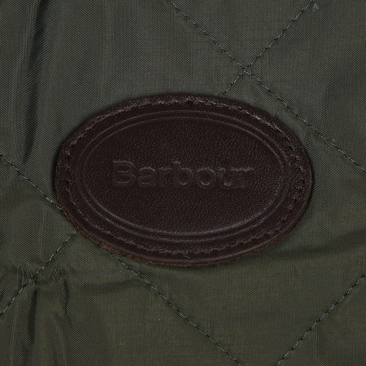 Quilted Dog Coat Olive