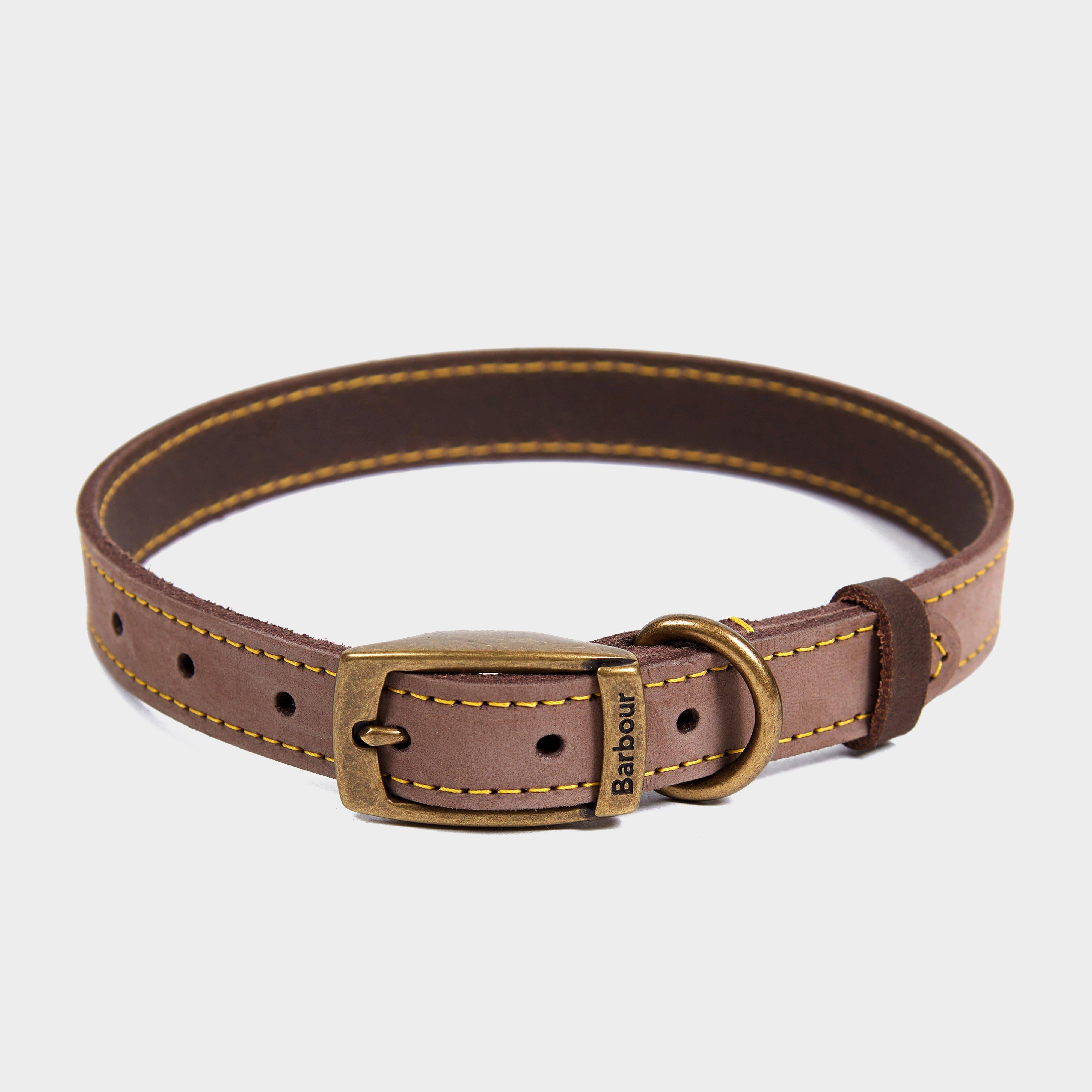 Leather Dog Collar Classic Brown