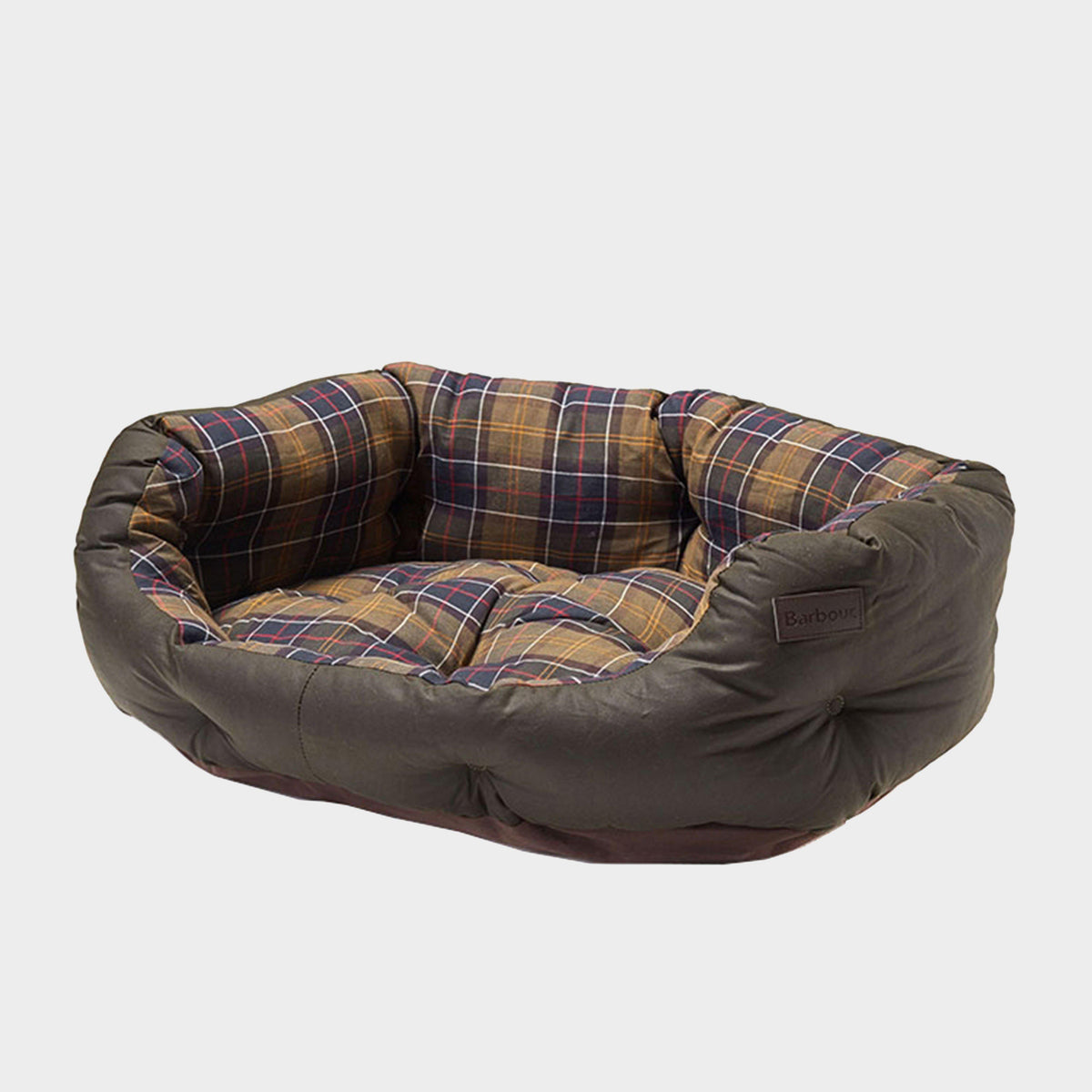 Wax/Cotton Dog Bed Classic Olive