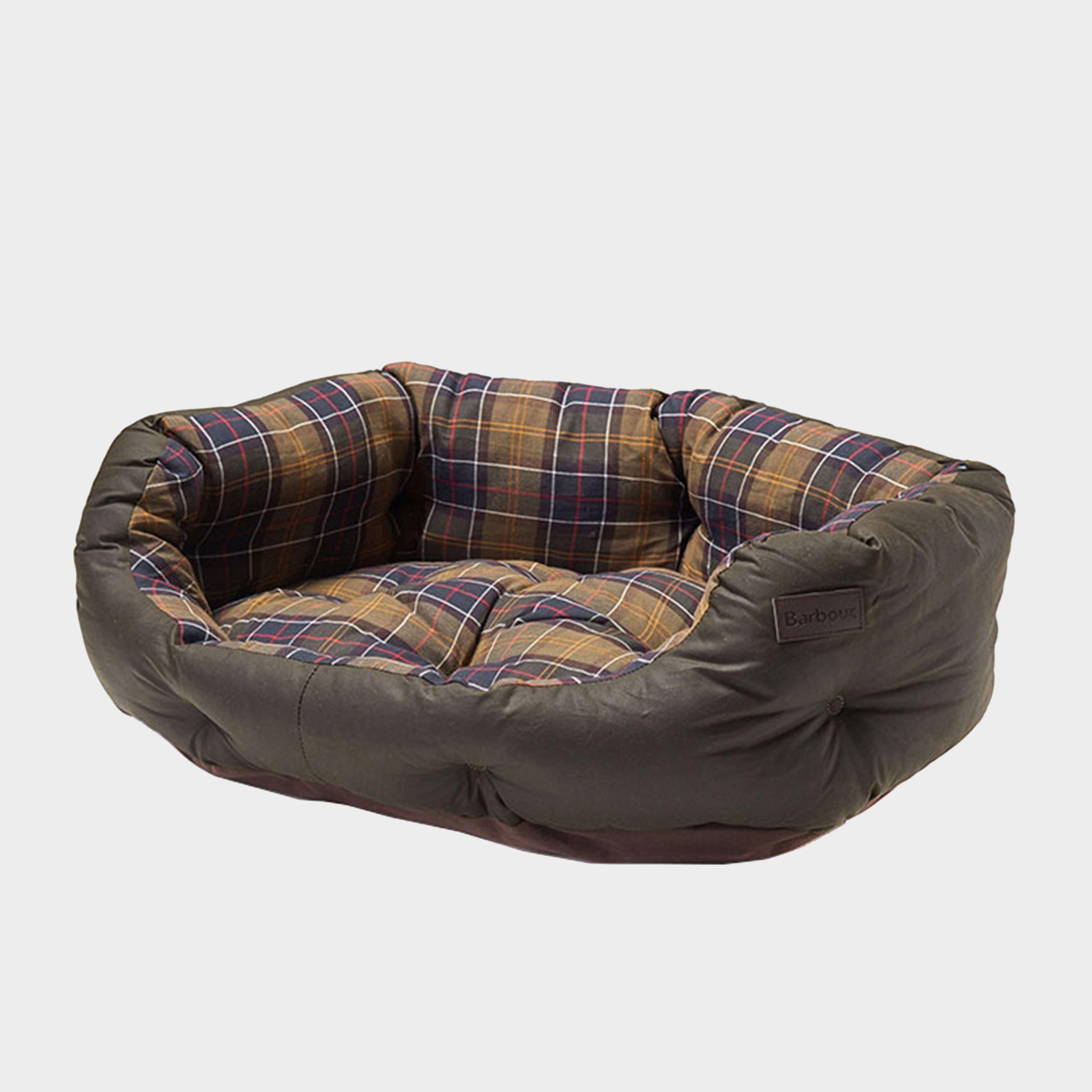 Wax/Cotton Dog Bed Classic Olive