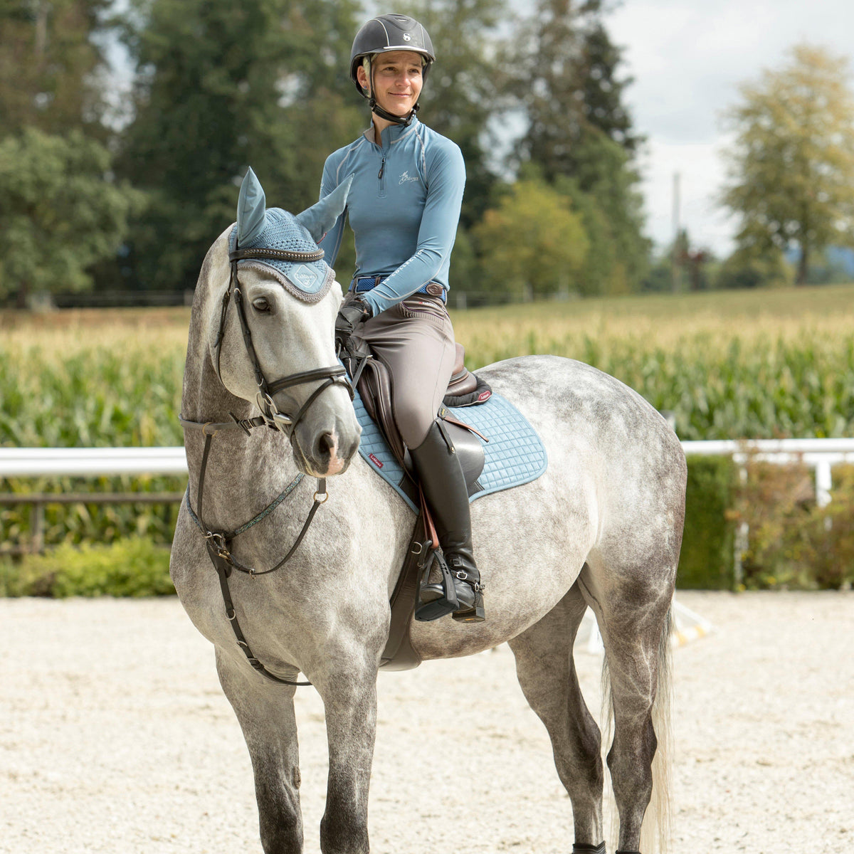 Classic Fly Hood Ice Blue