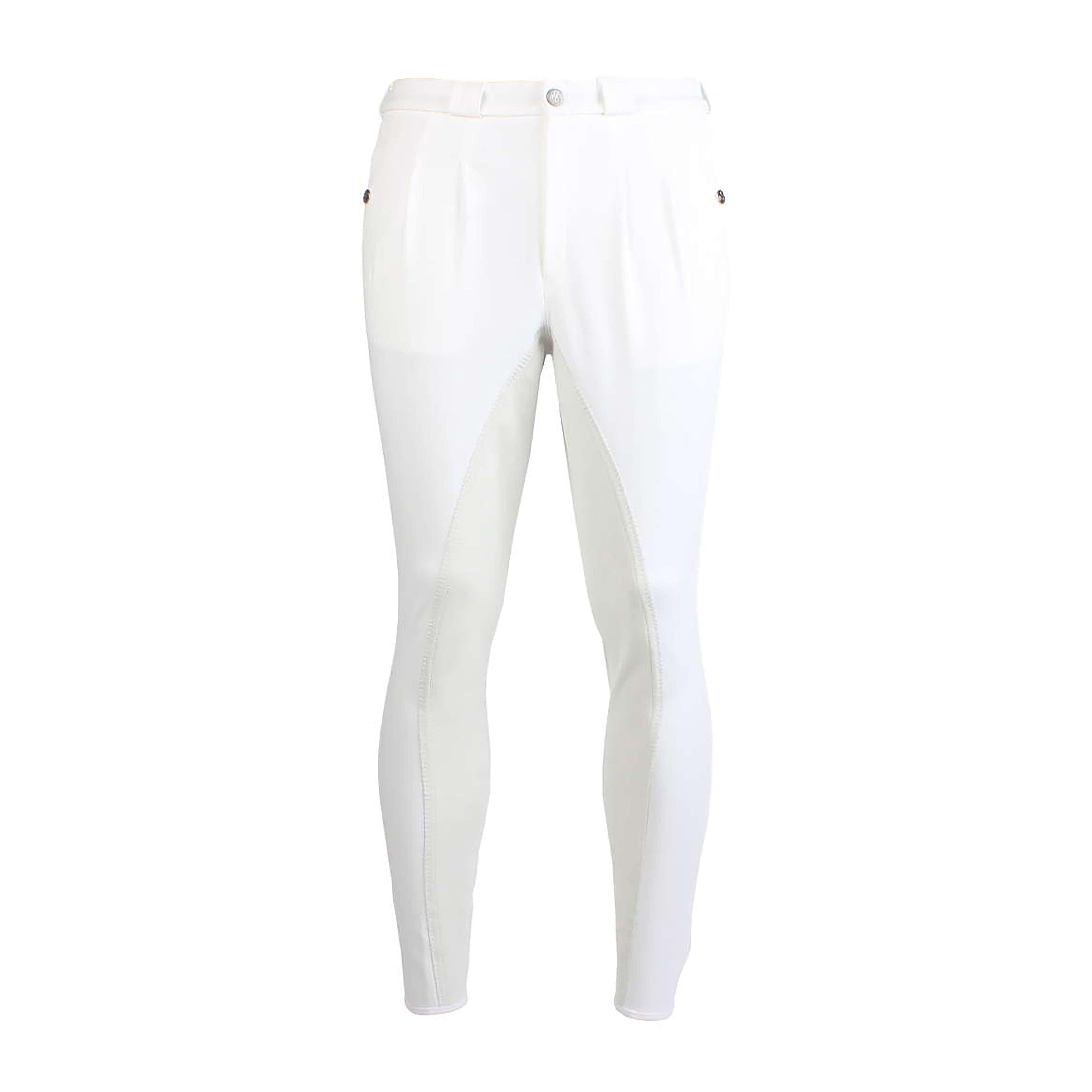 Mens Volturno Breeches White