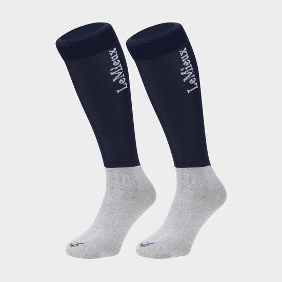 Competition Socks Navy 2 Pack