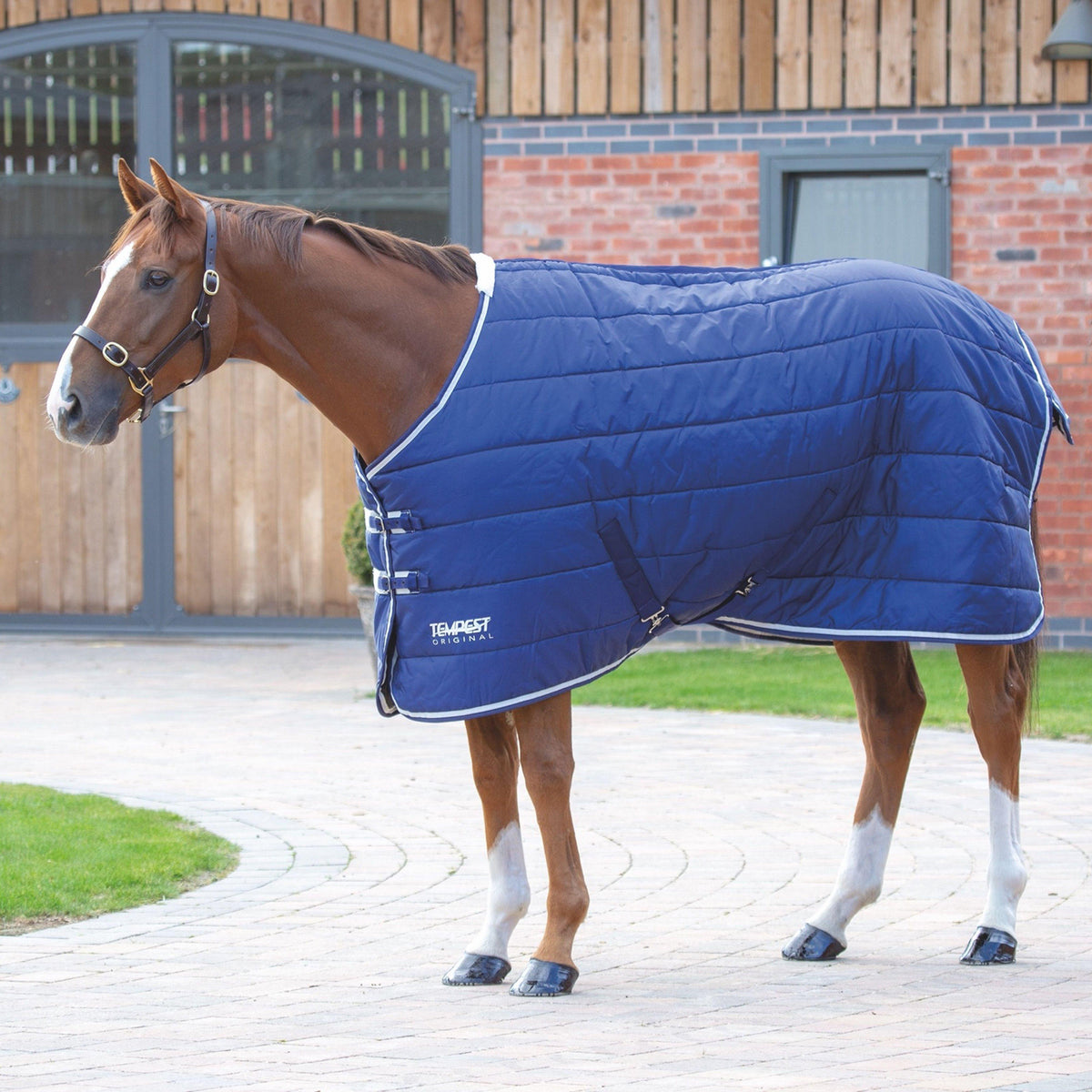 Tempest 200g Medium Weight Standard Neck Stable Rug Navy