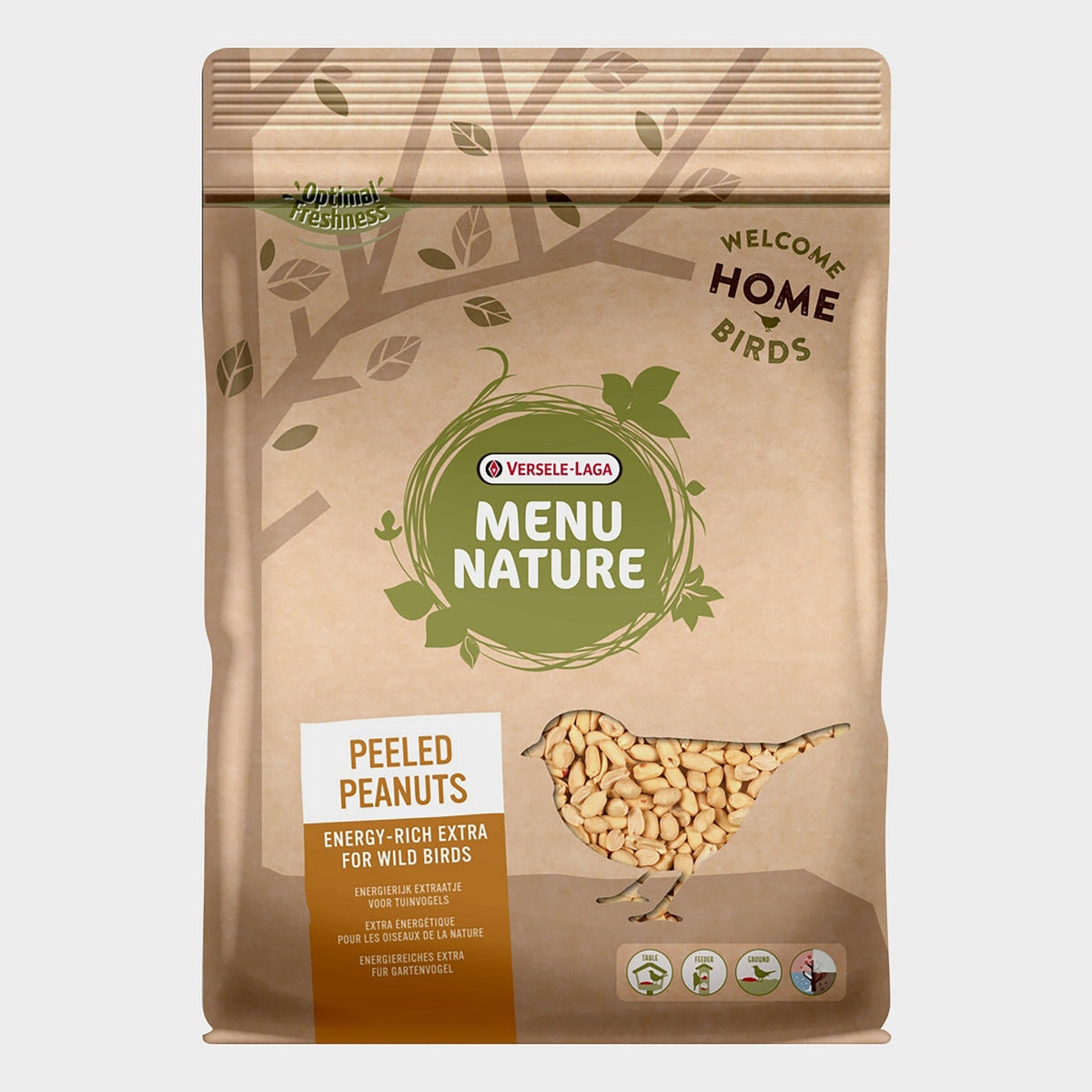 Versele Laga Menu Nature Peeled Peanuts 1kg