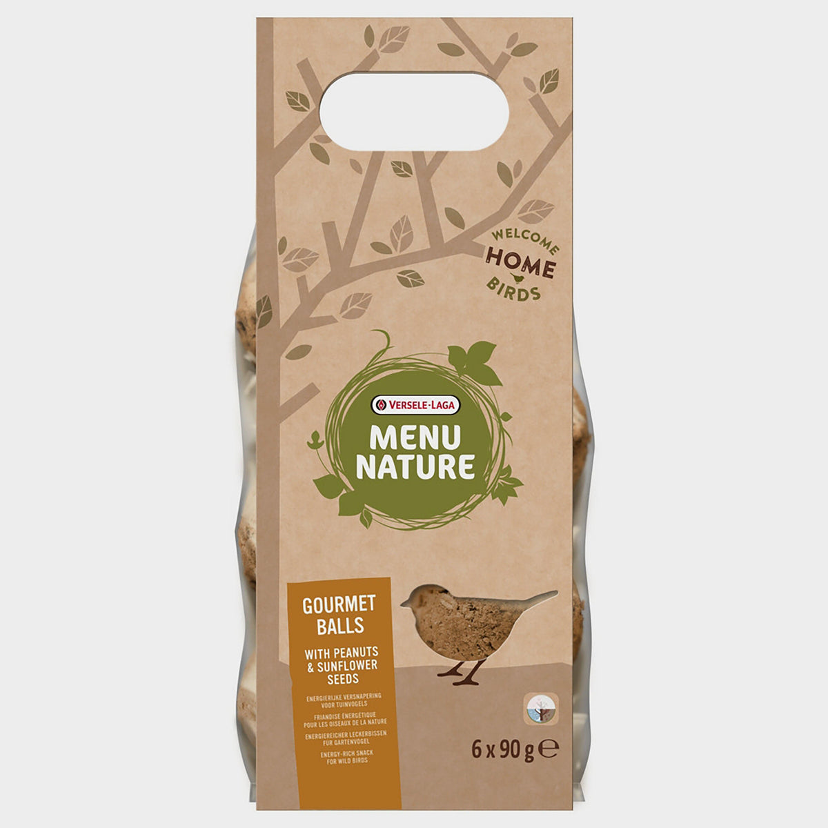 Versele Laga Menu Nature Gourmet Balls with Peanuts & Sunflower Seeds