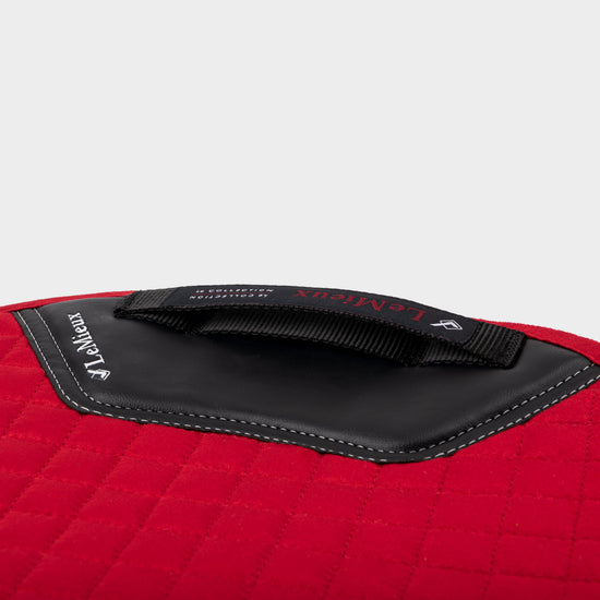 Suede GP Saddle Pad Chilli
