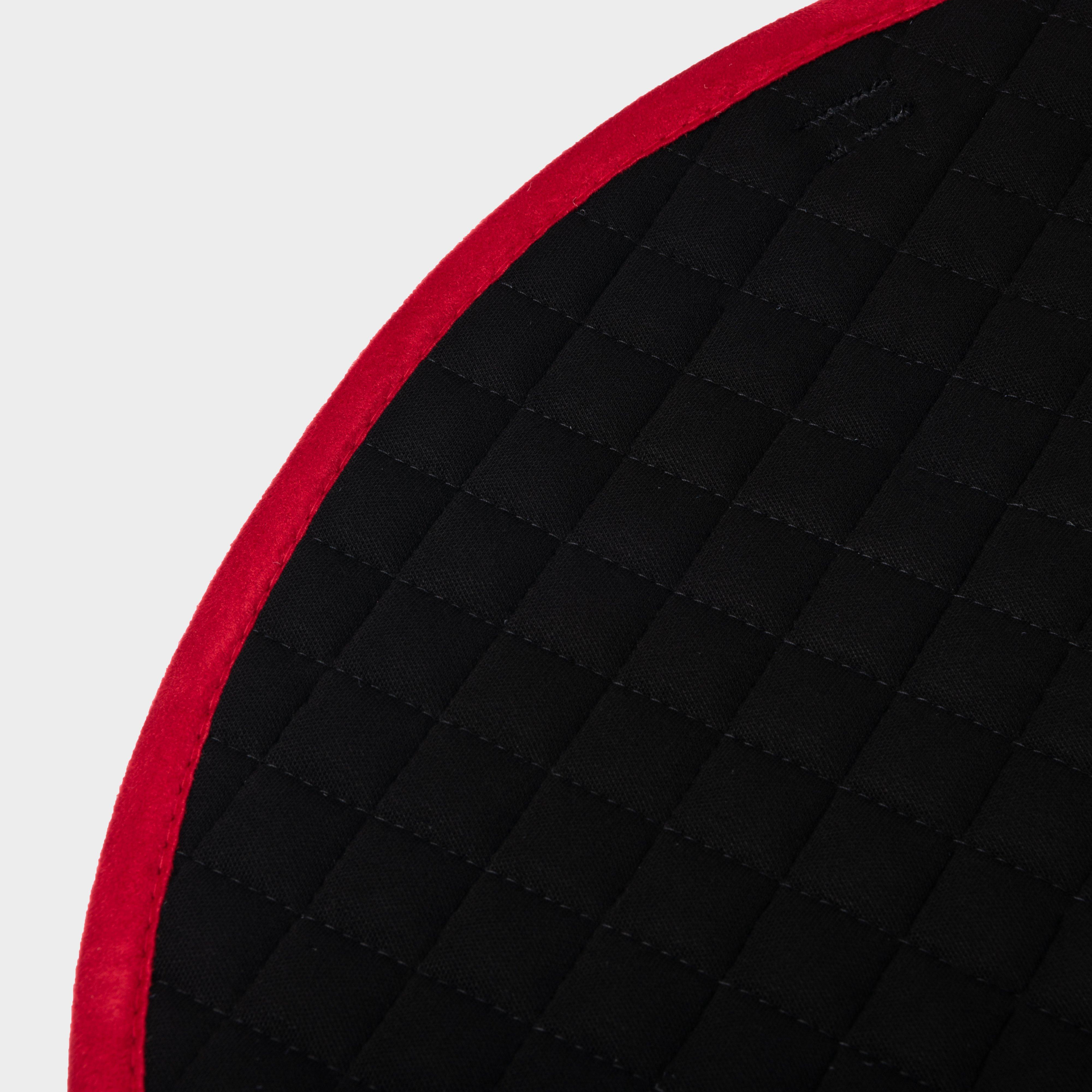 Suede GP Saddle Pad Chilli